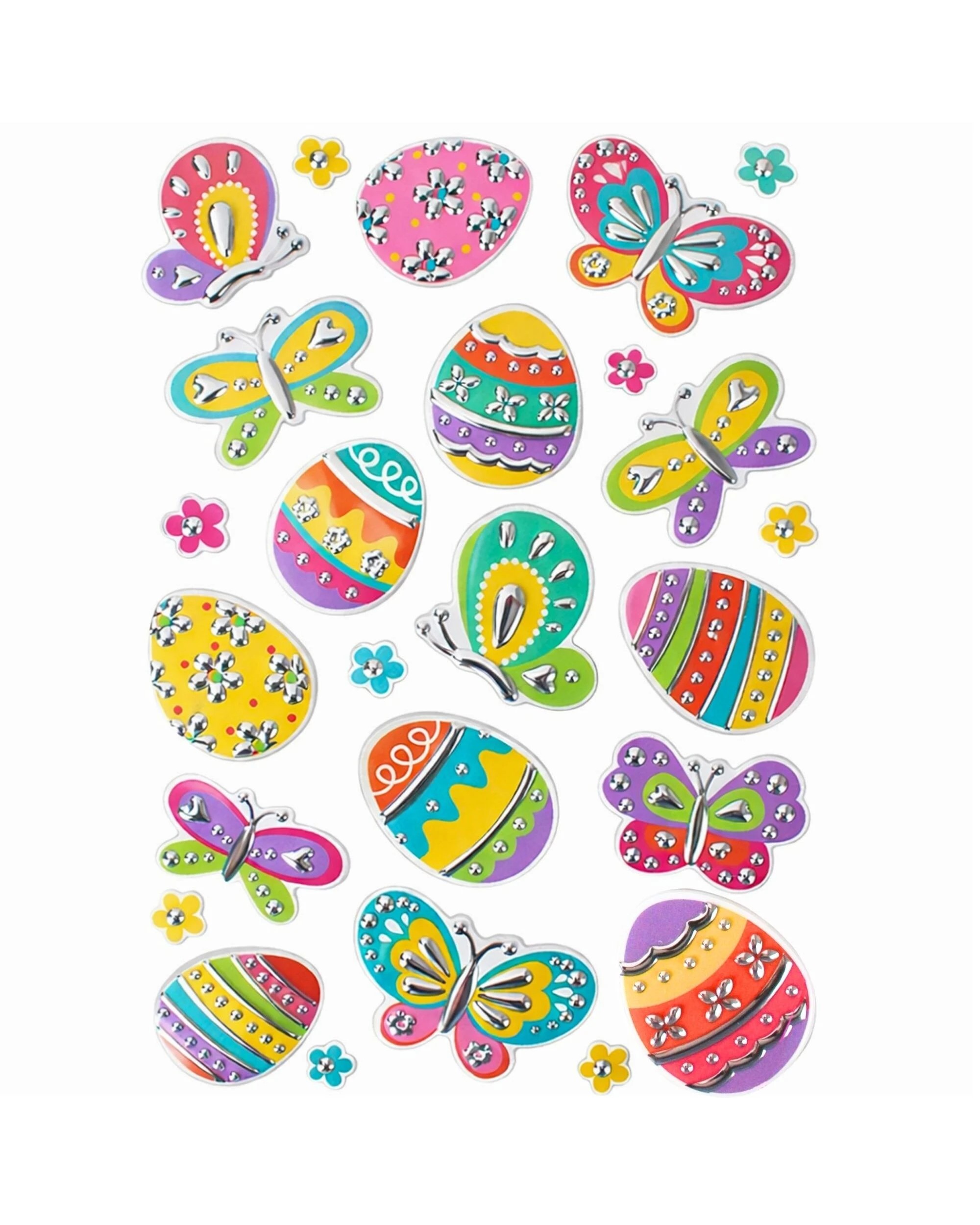 3 Oceana Bright Easter Stickers - Assorted, 3 of 5