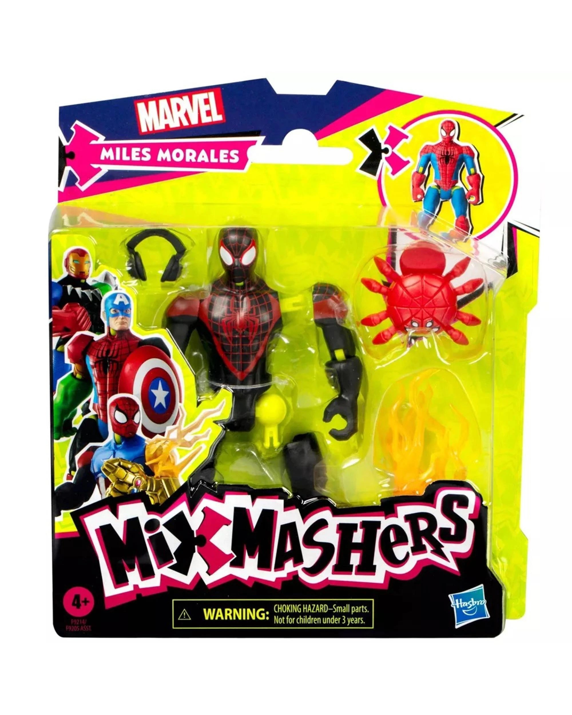 1 Mix Mashers Marvel Spider-Man Miles Morales Action Figure, 1 of 7
