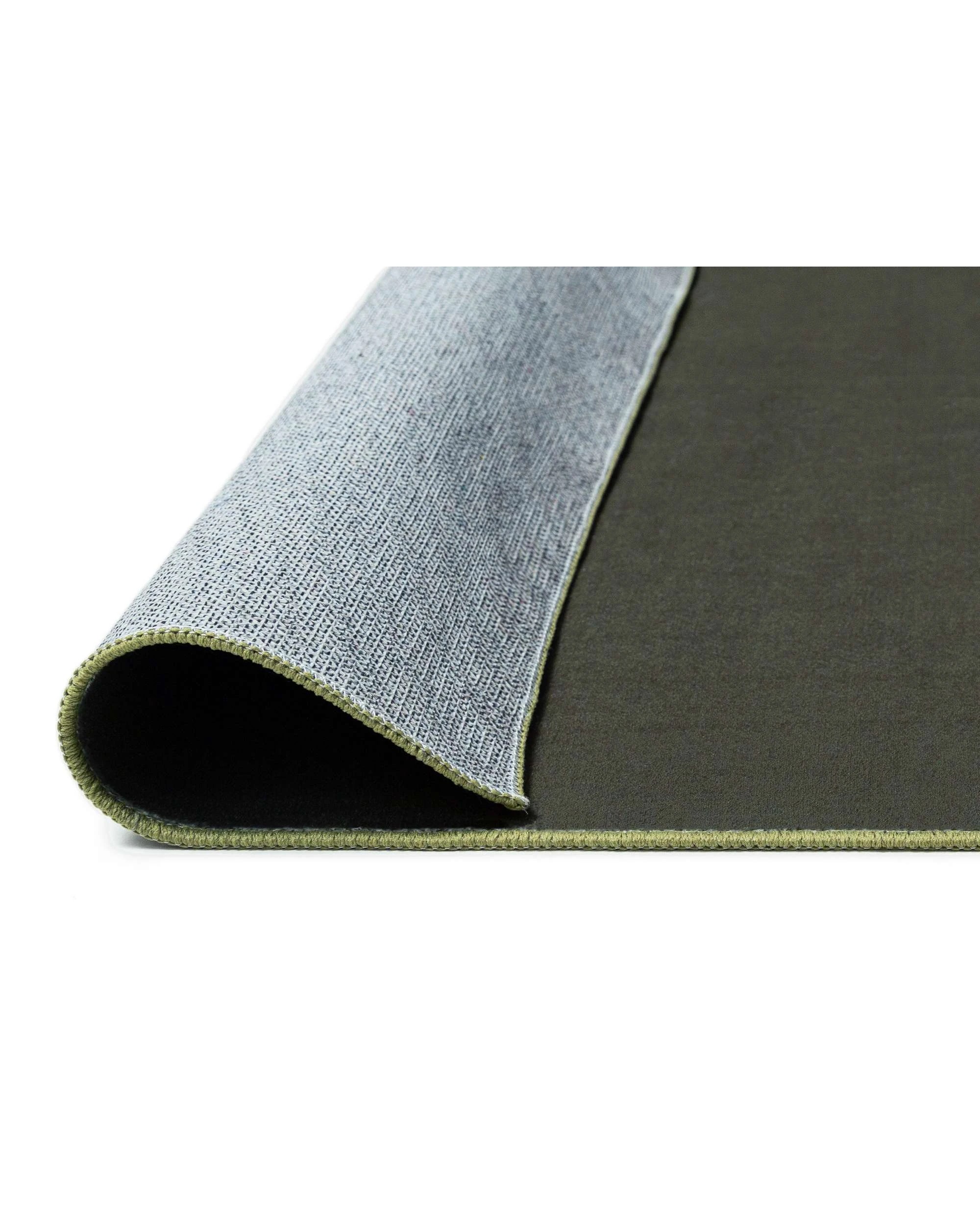 5 Loopsie Inuya Printed Dark Washable Rug - Green, 5 of 8