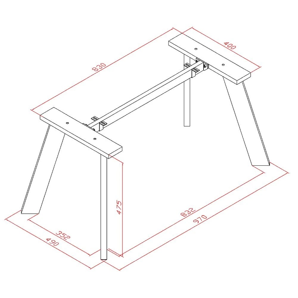 2 Stilford Professional 1200 x 600mm Coffee Table Oak Desks, Tables and Workstations, 2 of 2