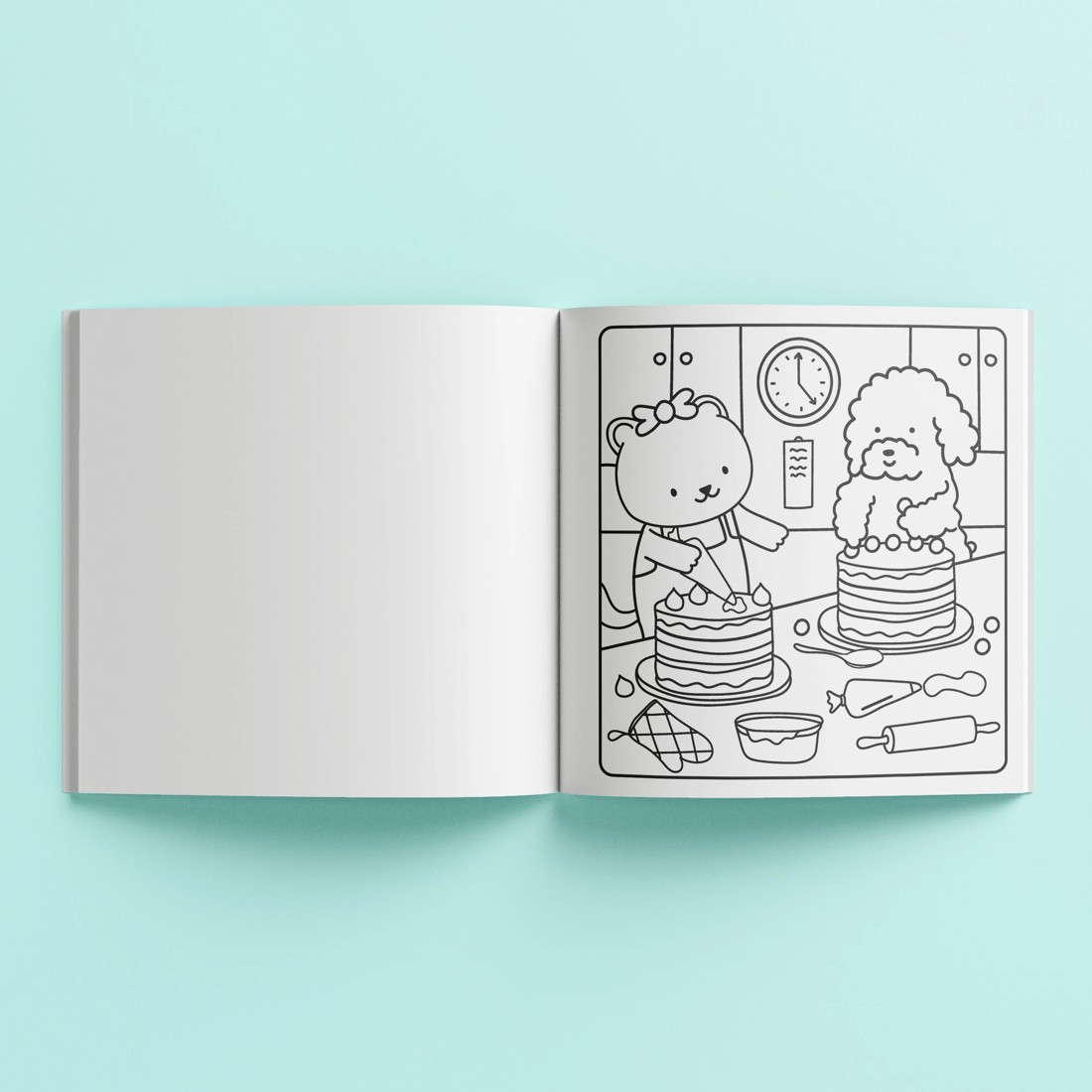 3 Sunny Vibes Small Wins Cute & Bold Colouring by Sam Jayne - Book, 3 of 4