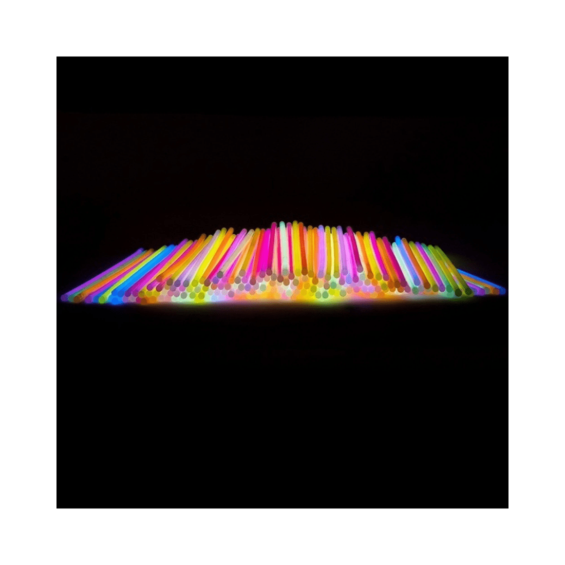 2 BR Toys Glow Sticks Necklace for Parties and Raves, Pack of 15, 2 of 6