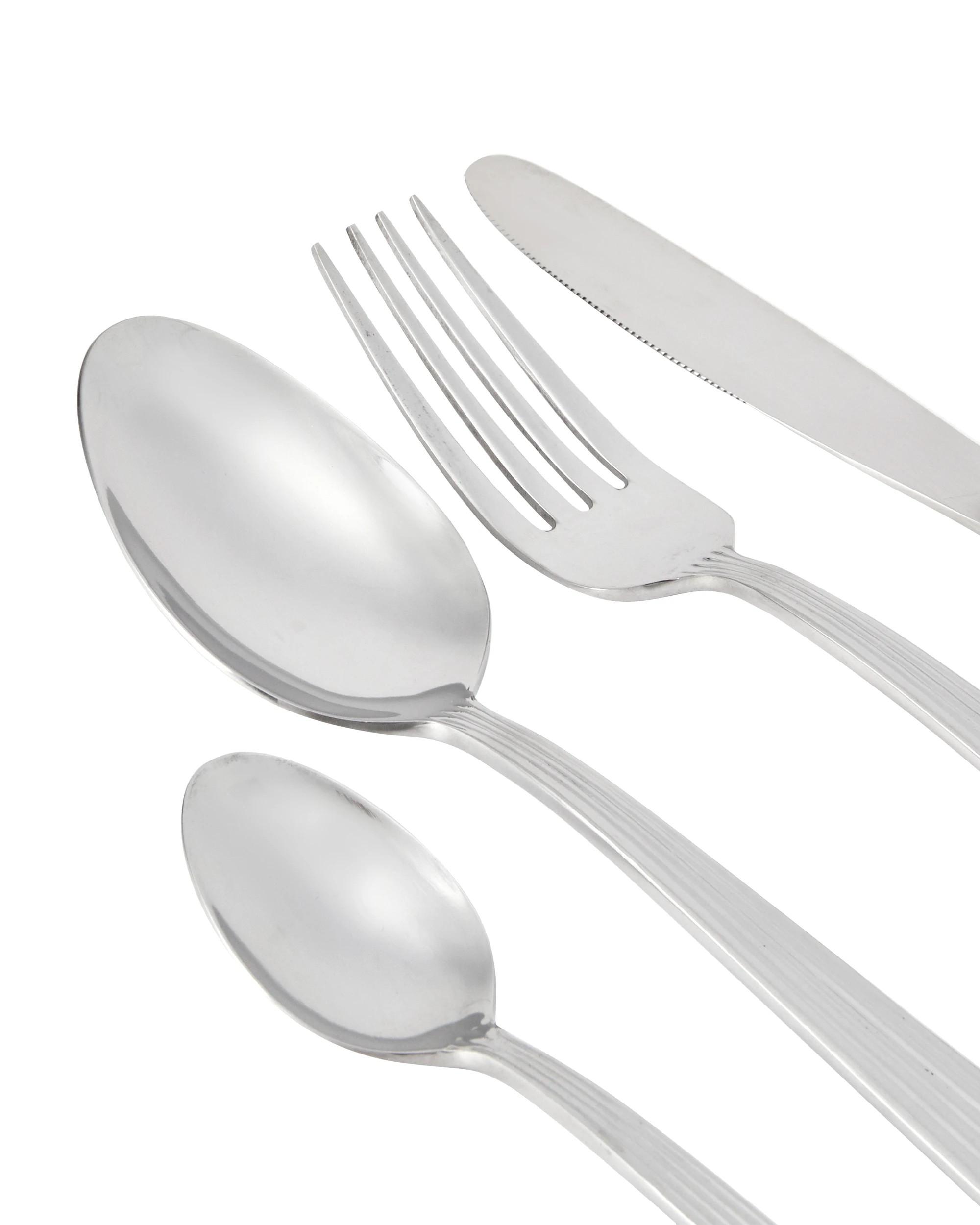 2 16 Piece Linear Cutlery Set, 2 of 5