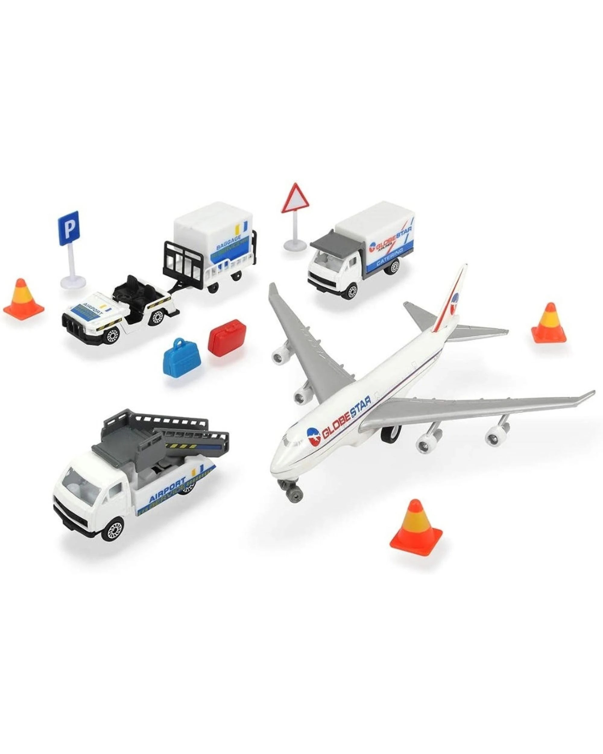 3 Dickie Toys Airport 13 Piece Playset, 3 of 5