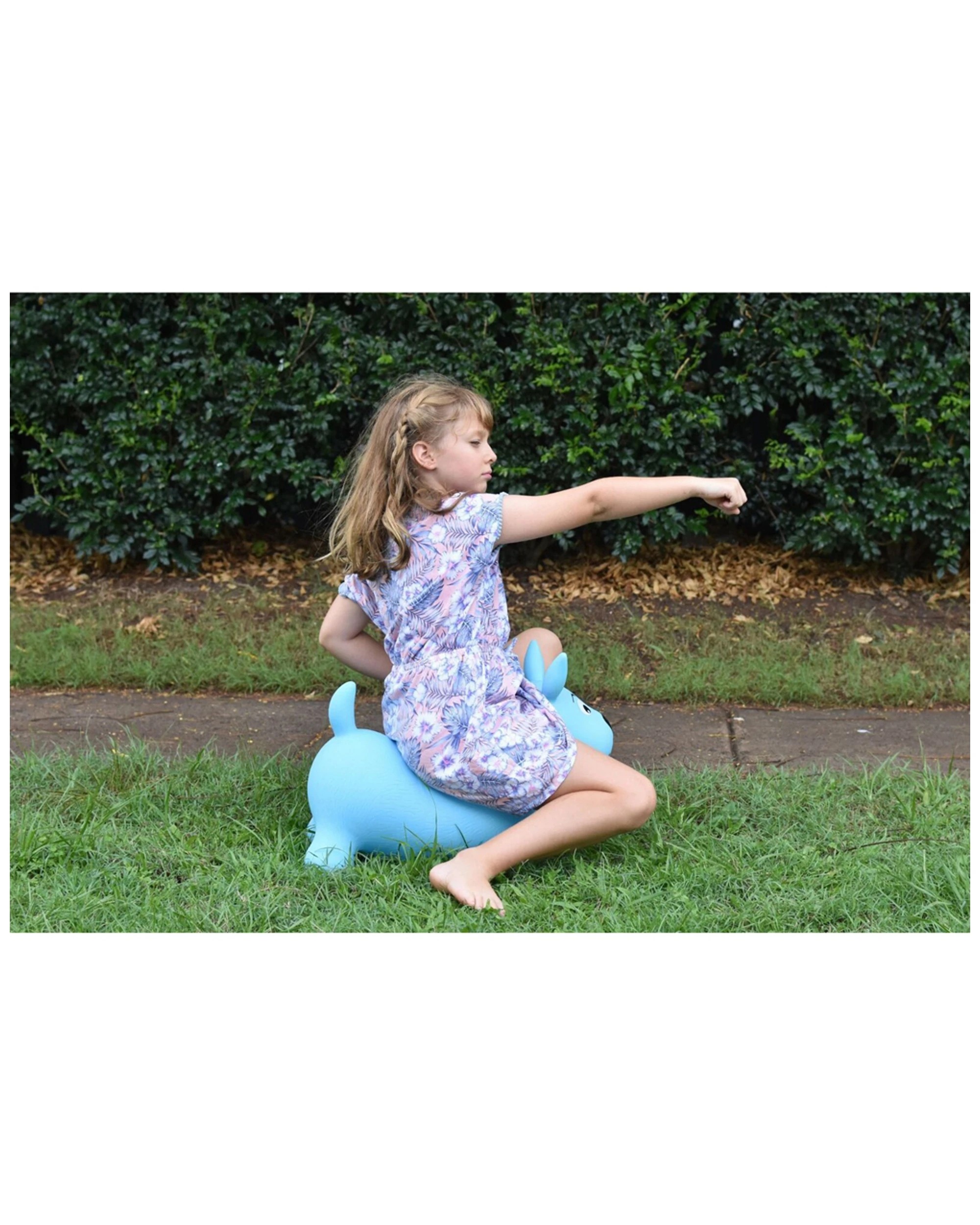 1 Kaper Kidz Bouncy Rider Ozzie The Blue Heeler Kids Toy 12 Months Plus - Blue, 1 of 3