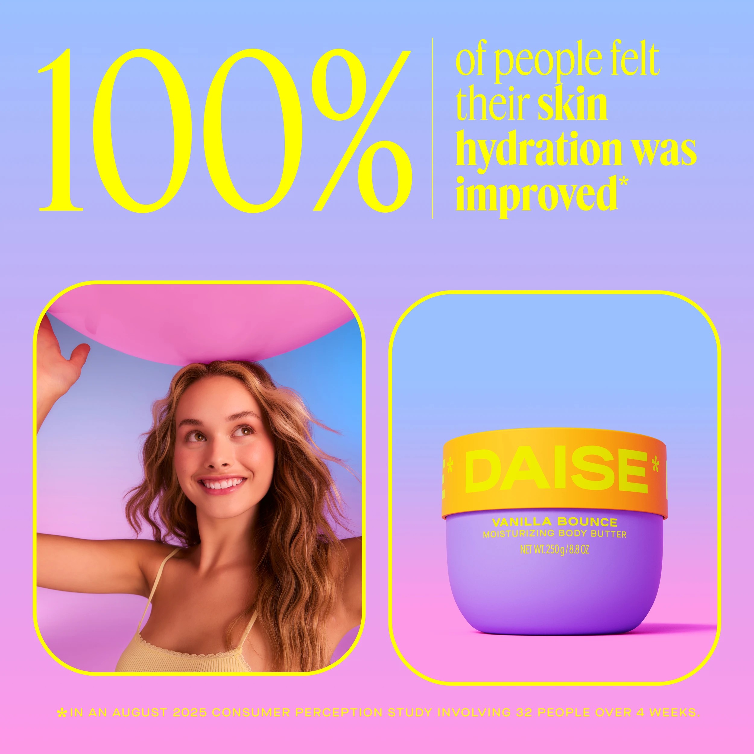 10 DAISE Moisturizing Body Butter 250g - Vanilla Bounce, 10 of 10