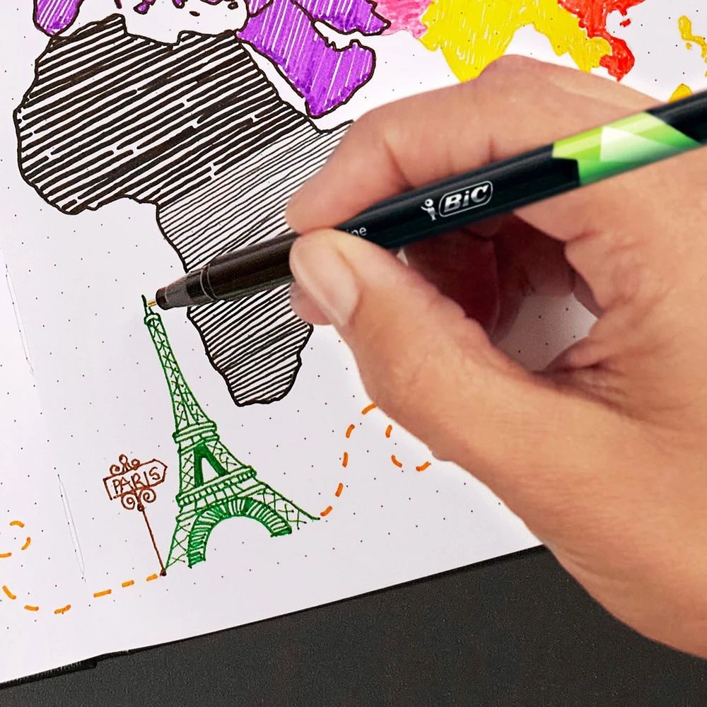 6 Bic Intensity Fineliners Assorted 8 Pack, 6 of 7