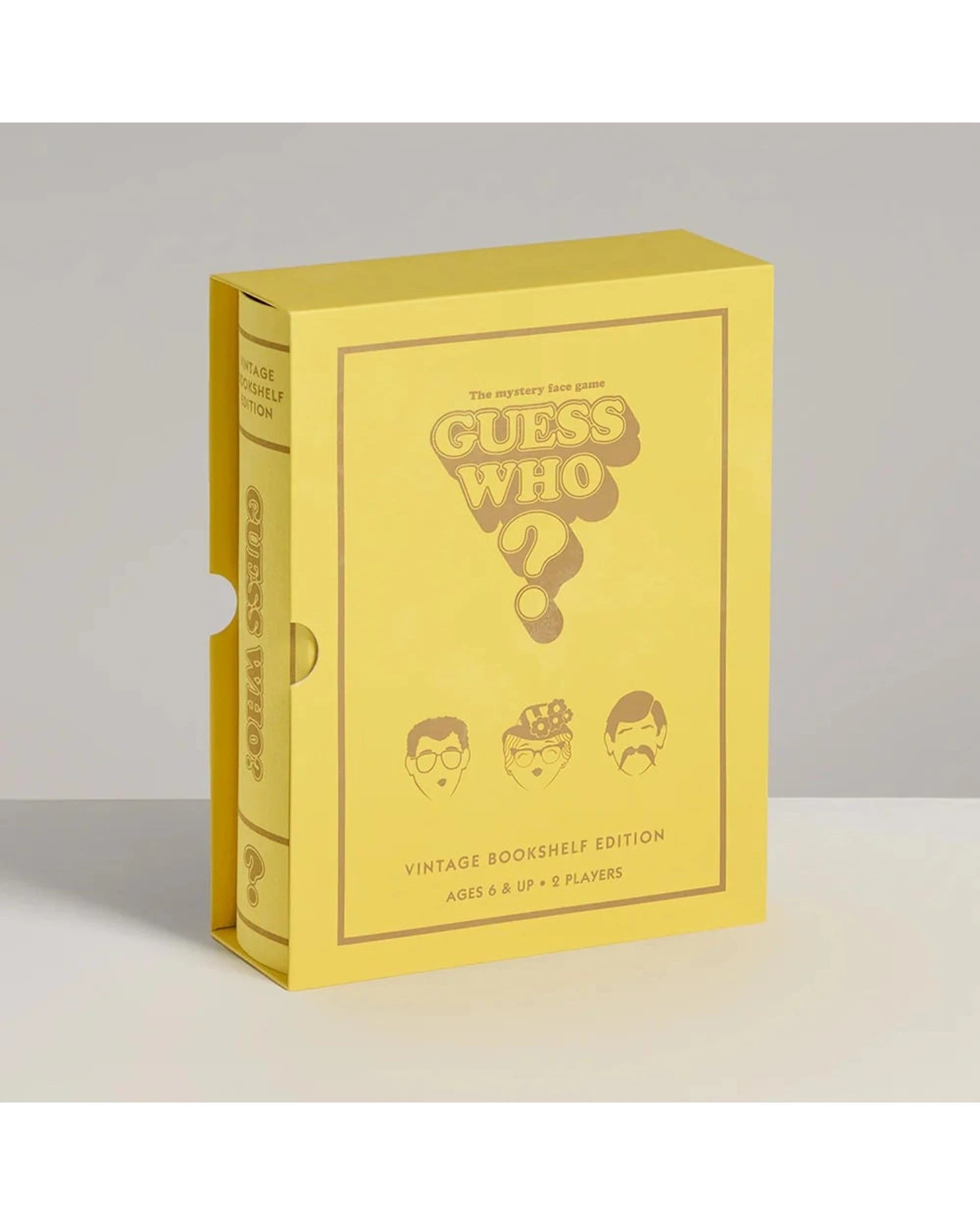 6 Guess Who Vintage Bookshelf Edition Board Game, 6 of 6