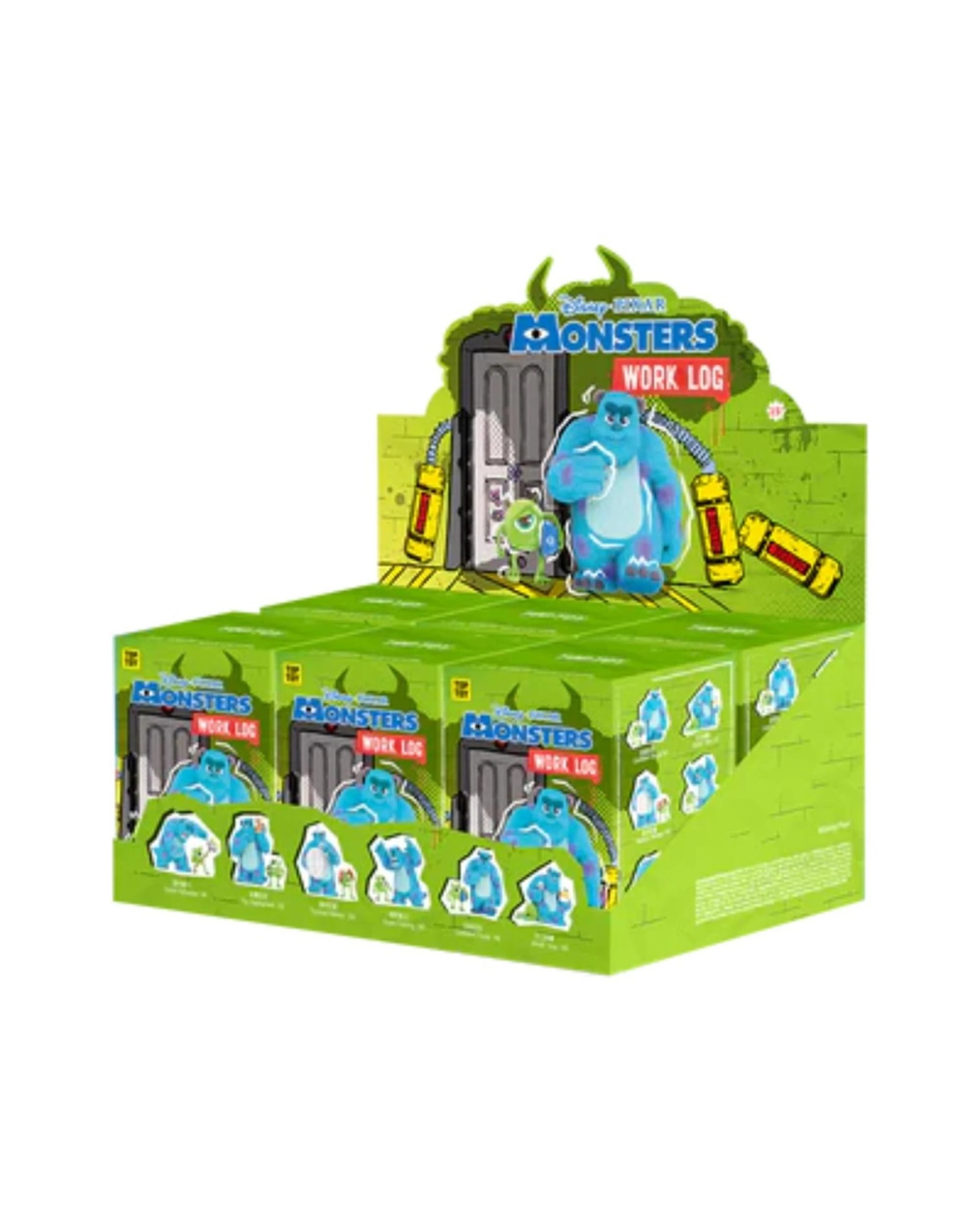 2 Top Toy Disney Pixar Monsters Inc Work Log Series Blind Box, 2 of 9