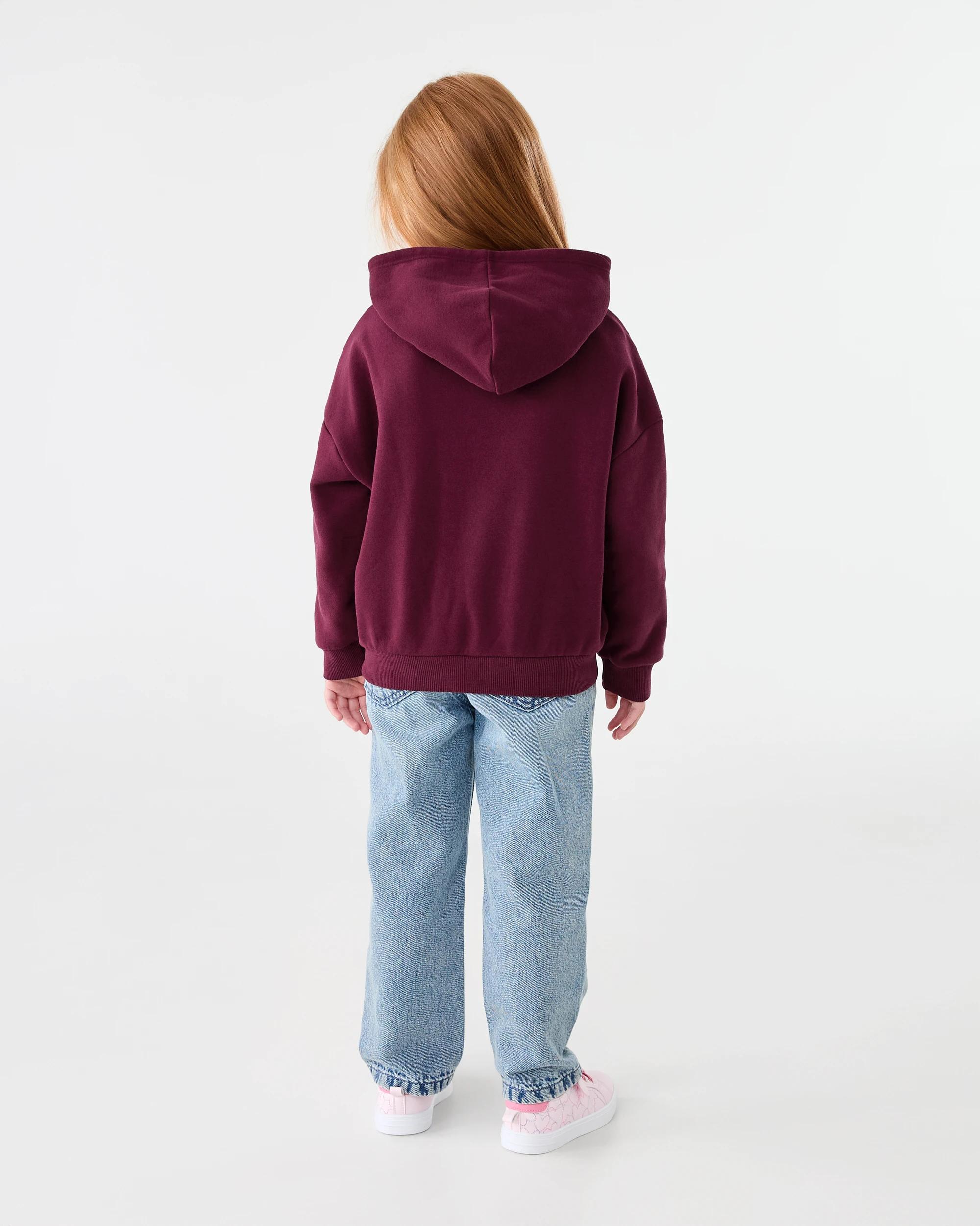 8 Oversized Sequin Embroidered Hoodie Red Cherry, 8 of 8