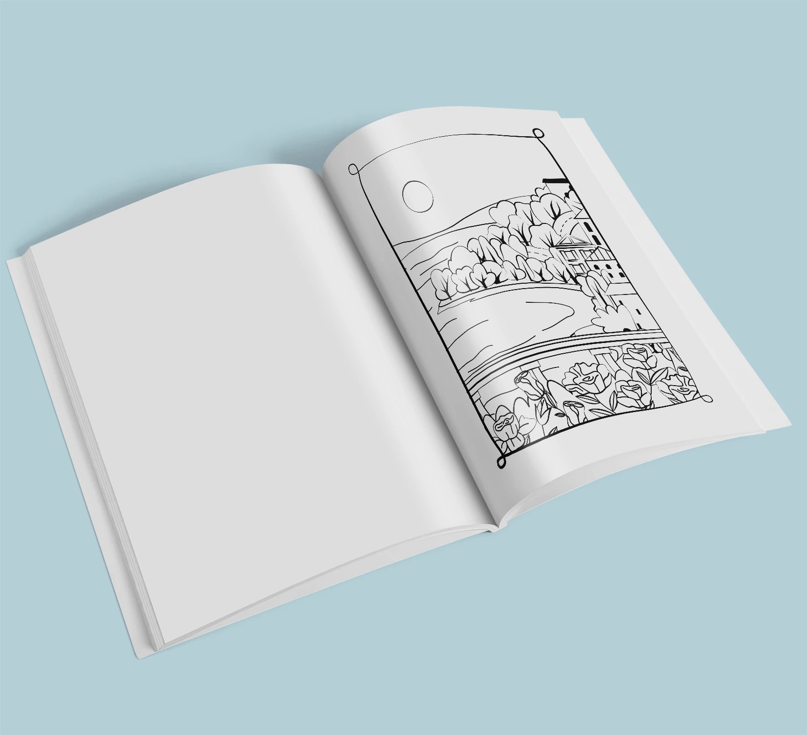 5 Love the Med Colouring Book, 5 of 6