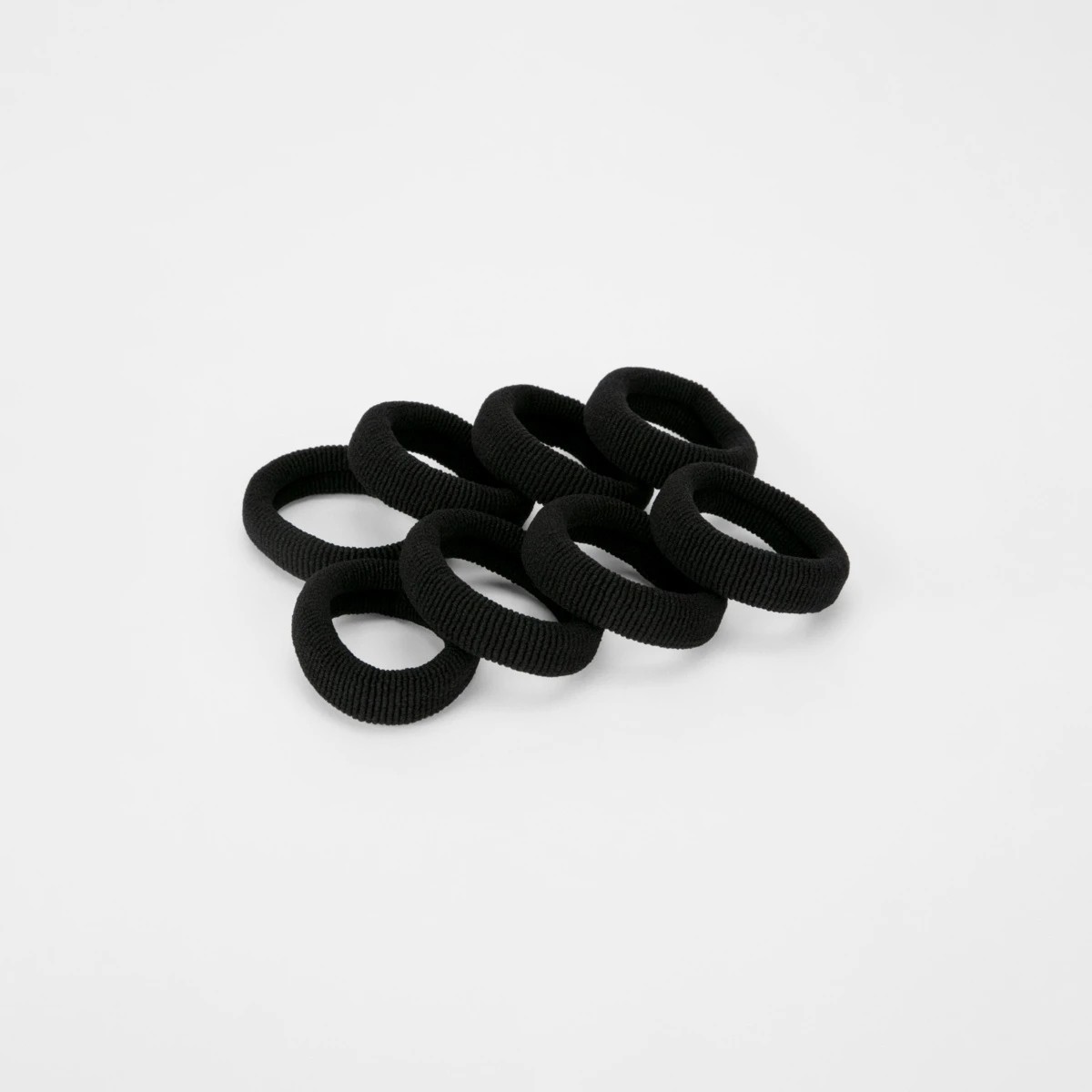 3 OXX Haircare 8 Pack Ponytailers - Black, Extra Large Thick, 3 of 5