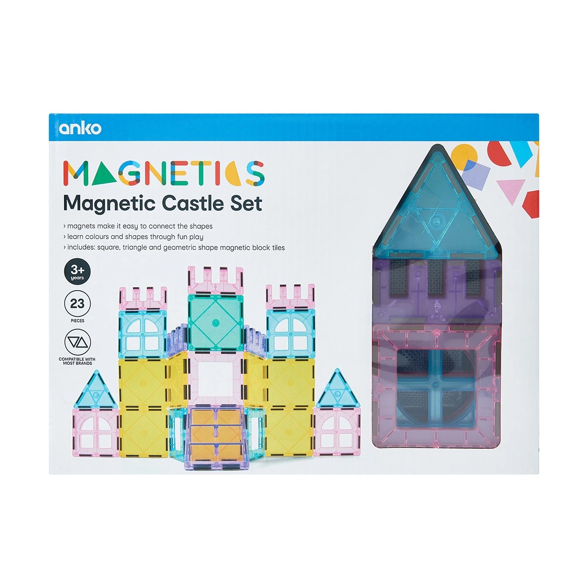 9 23 Piece Magnetic Castle Set, 9 of 10