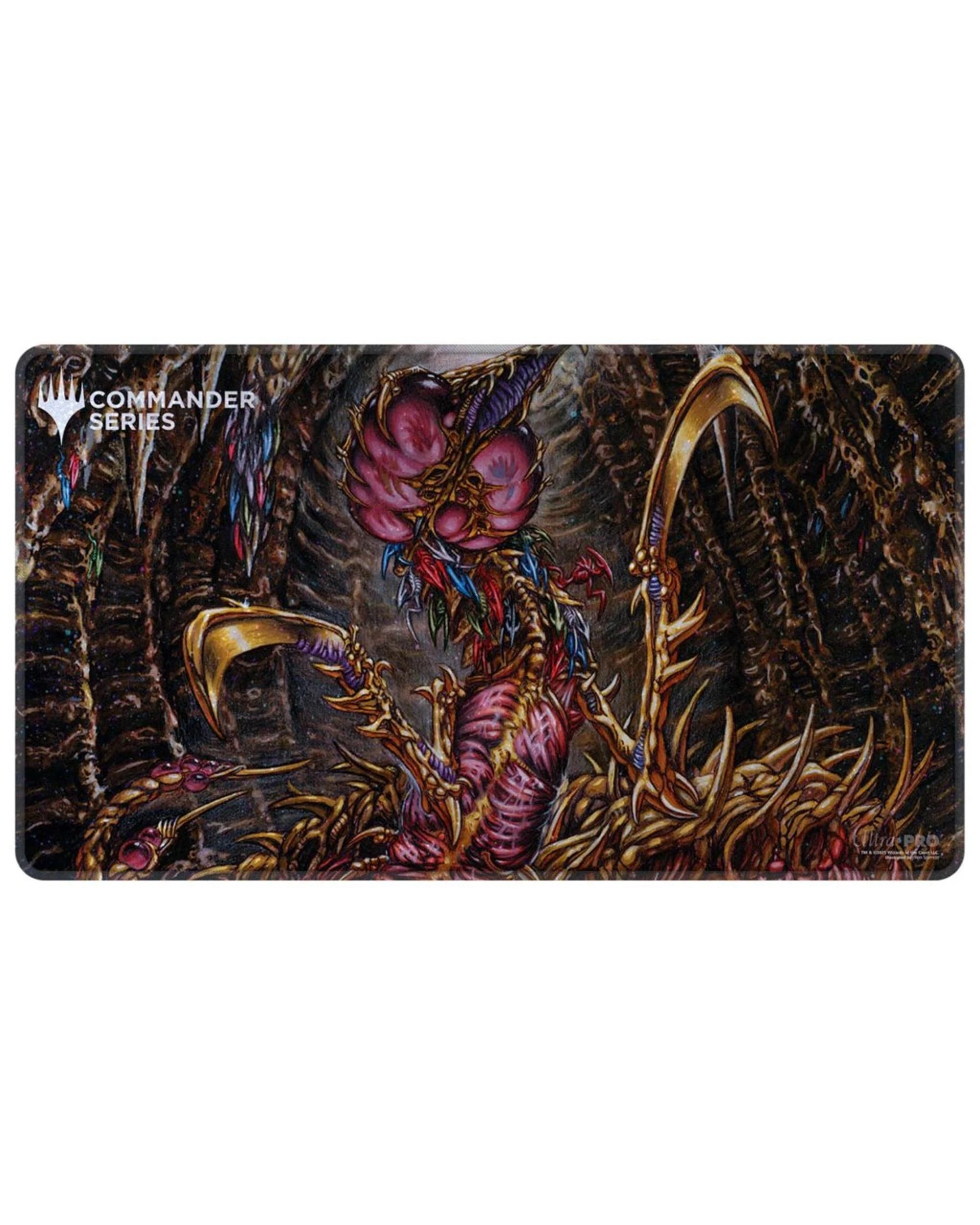 1 Ultra Pro Magic the Gathering Commander Series Sliver Queen Holofoil Stitched Edge Playmat, 1 of 2