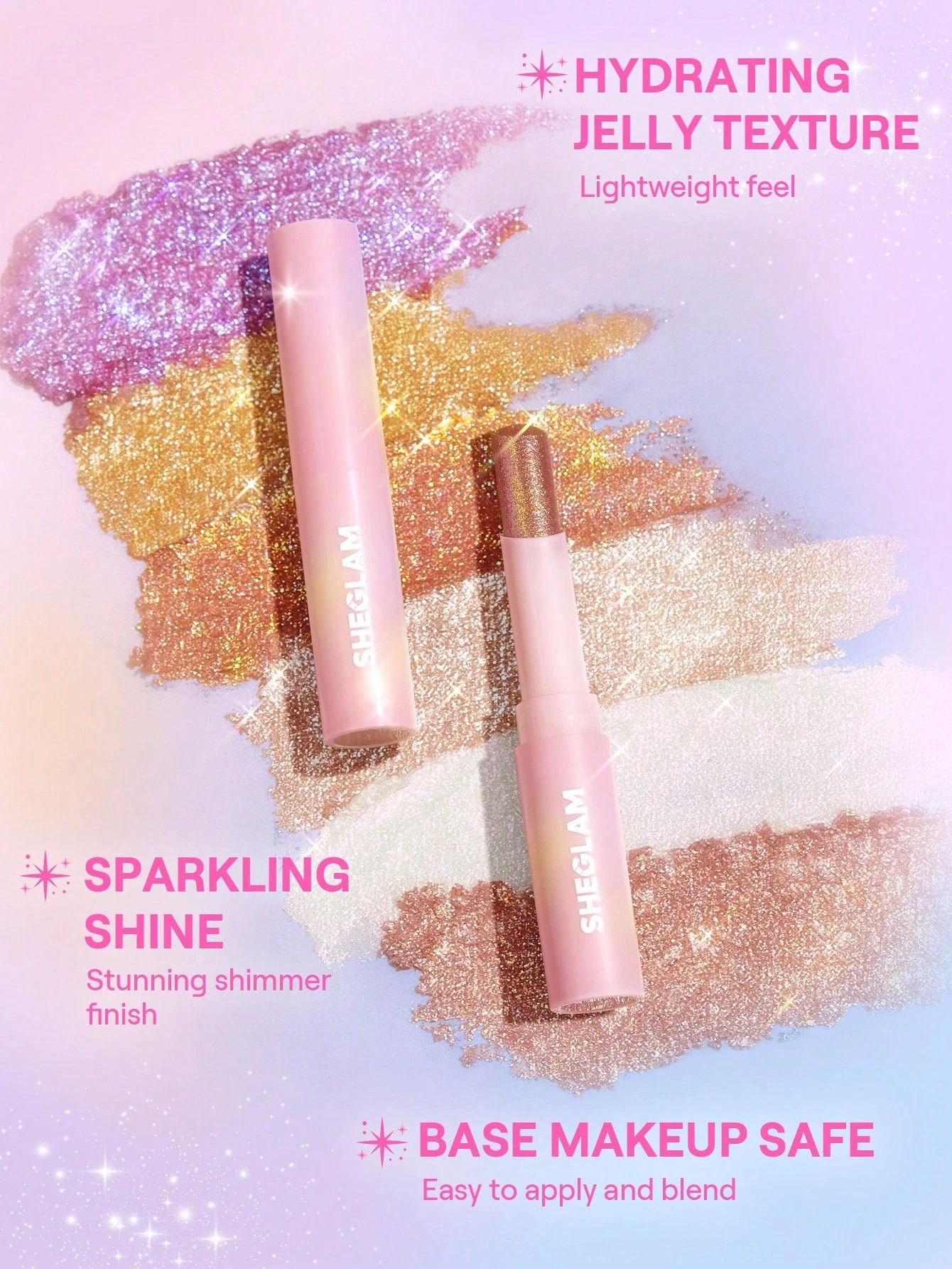 4 SHEGLAM Crystal Jelly Glaze Stick - Aura Blitz, 4 of 6