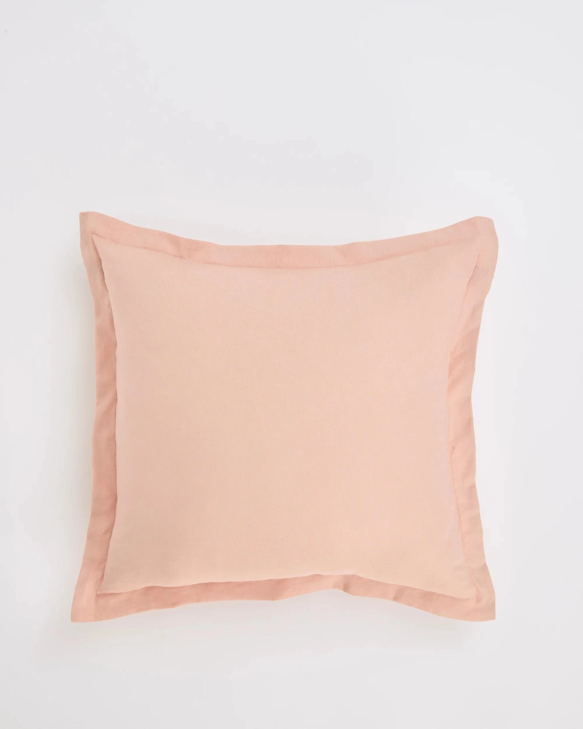 1 Target Laynie Linen/Cotton Cushion - Queen Bed - Pink, 1 of 2