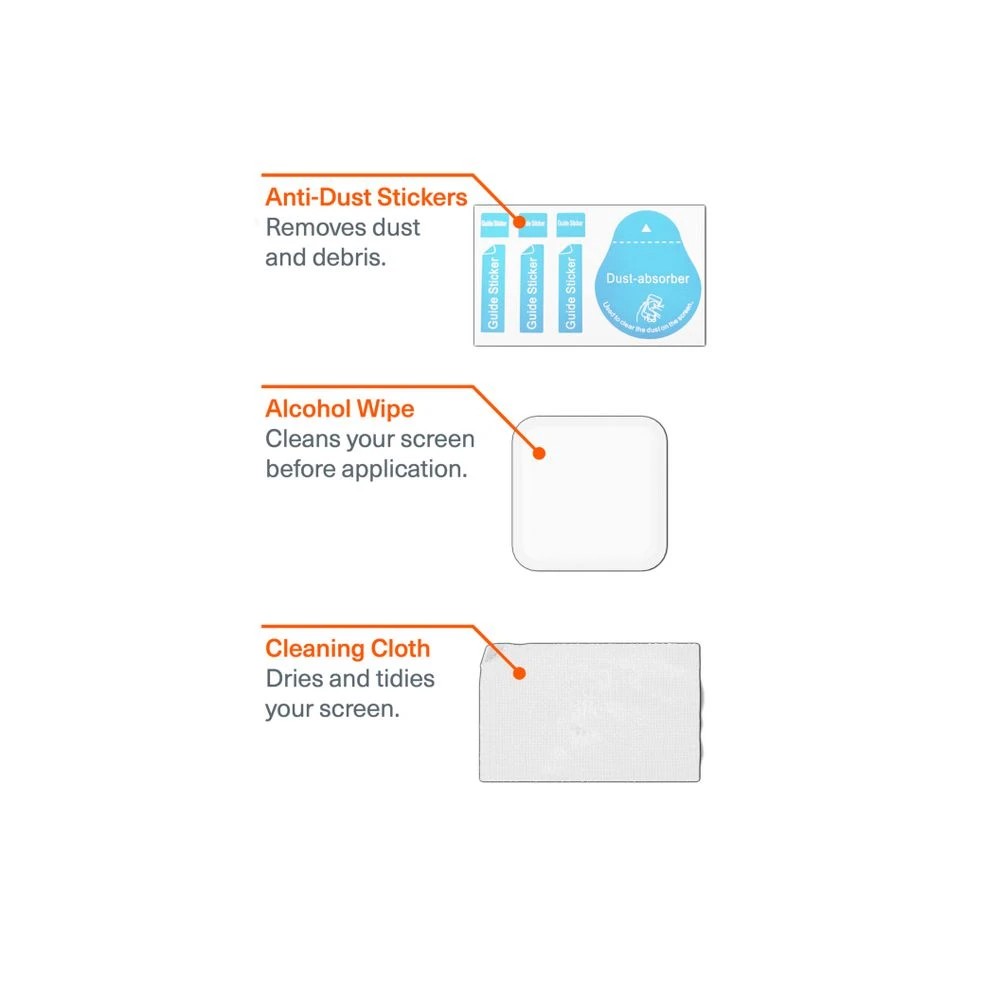 2 Cygnett Essentials Samsung Galaxy A37 Glass Screen Protector, 2 of 6