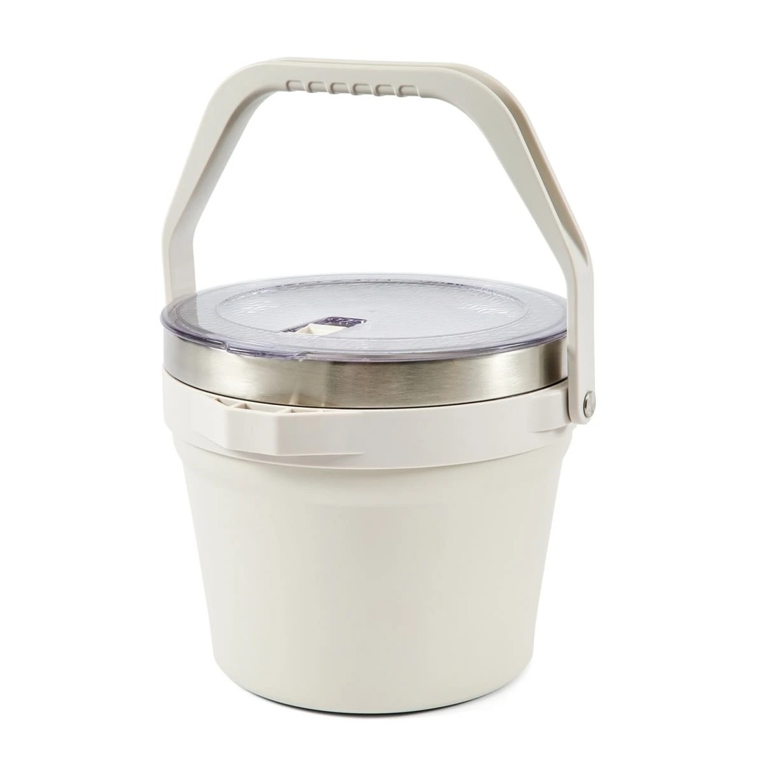 2 7L Double Wall Ice Bucket - Stone, 2 of 8
