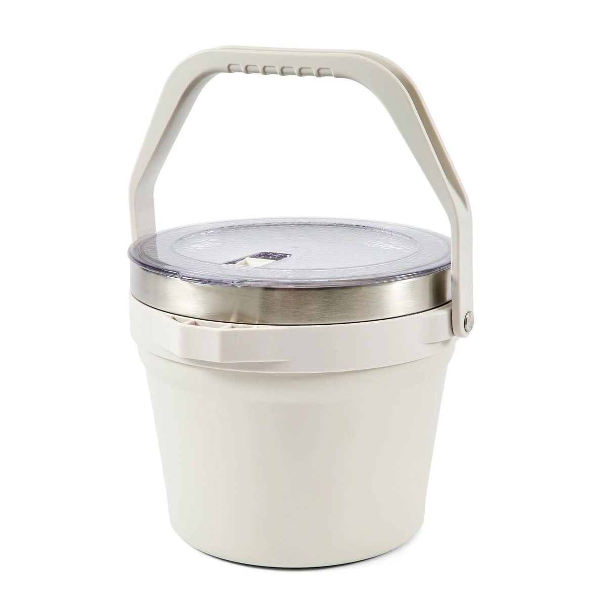 2 7L Double Wall Ice Bucket - Stone, 2 of 8