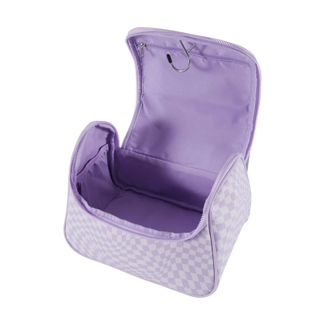 4 OXX Cosmetics Makeup Bag - Large, Wave Check, 4 of 6