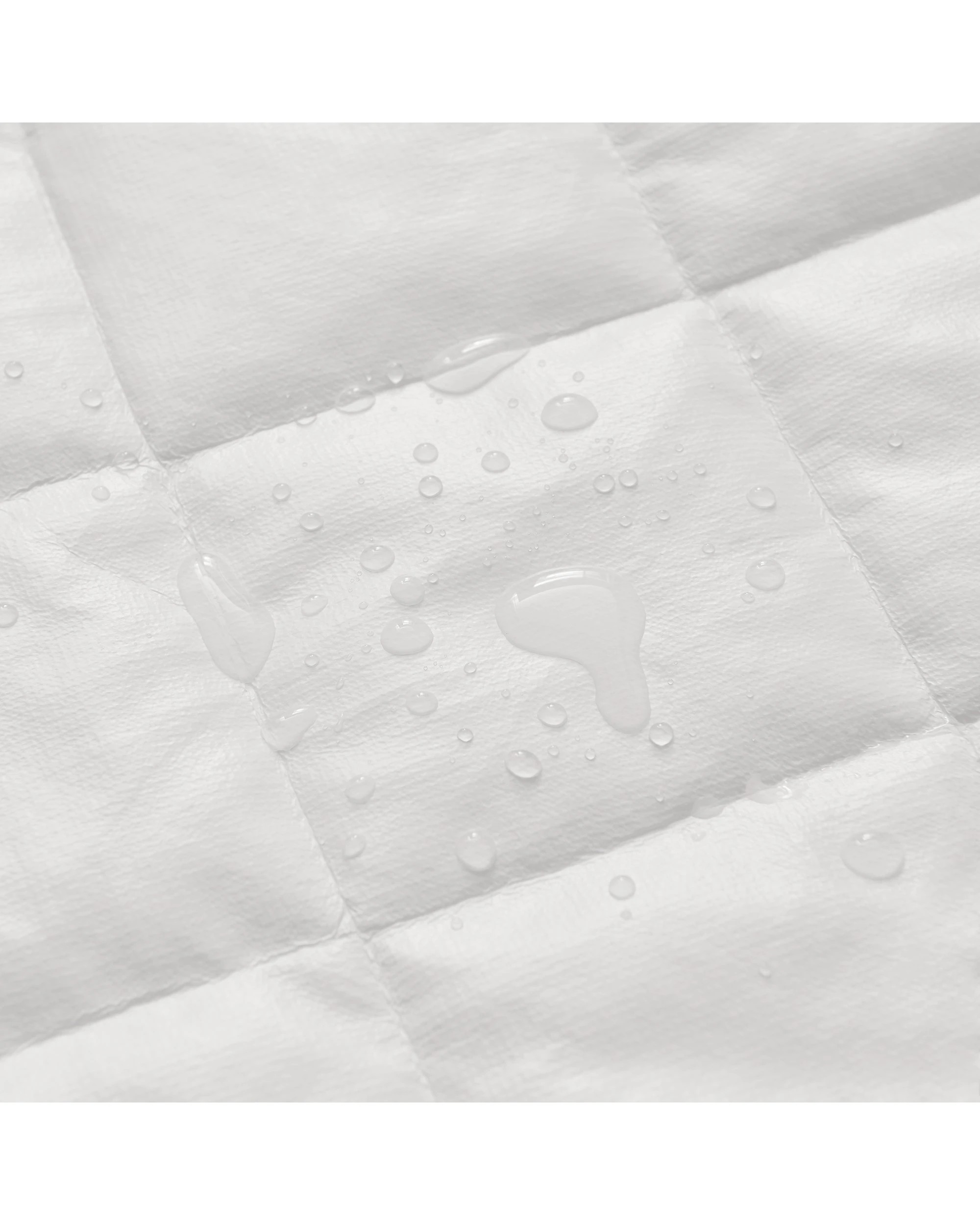 6 ESSN Healthguard Allergy Sensitive Cotton Cover Quilted Waterproof Pillow Protector (Twin Pack) Standard - White, 6 of 9