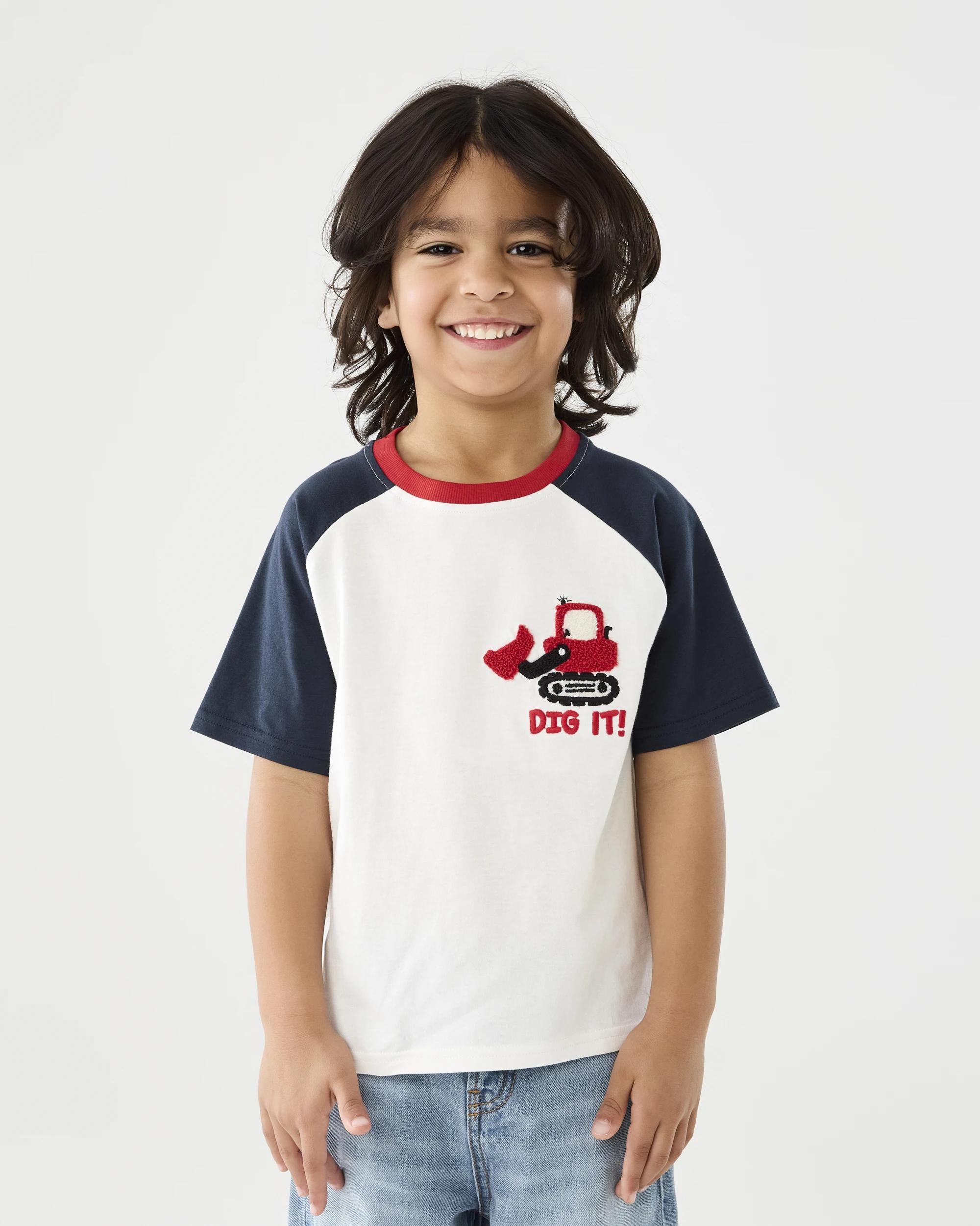 1 Boucle T-shirt Wht Digger, 1 of 7