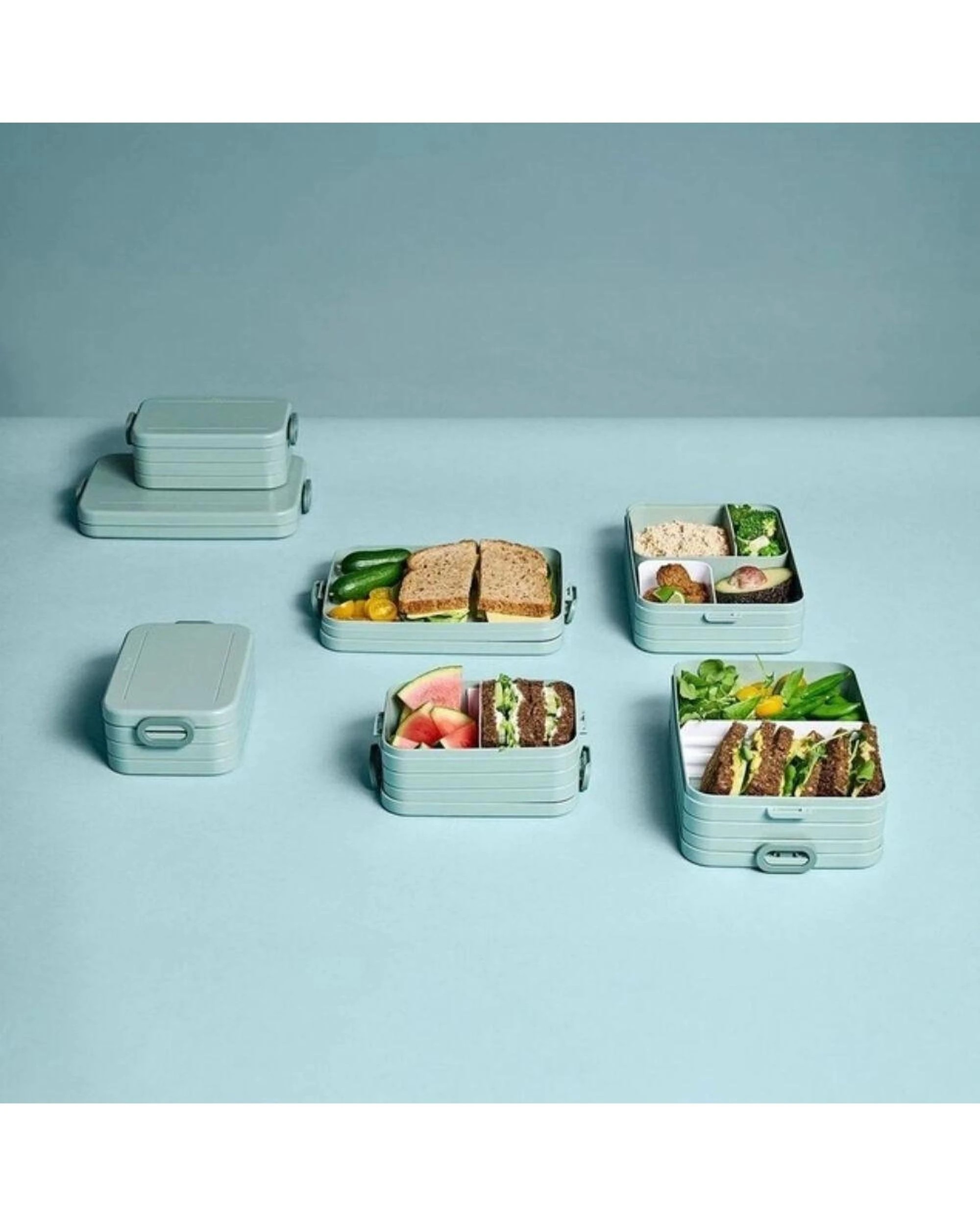4 Mepal Take a Break Bento Lunch Box  Medium Nordic Black, 4 of 6