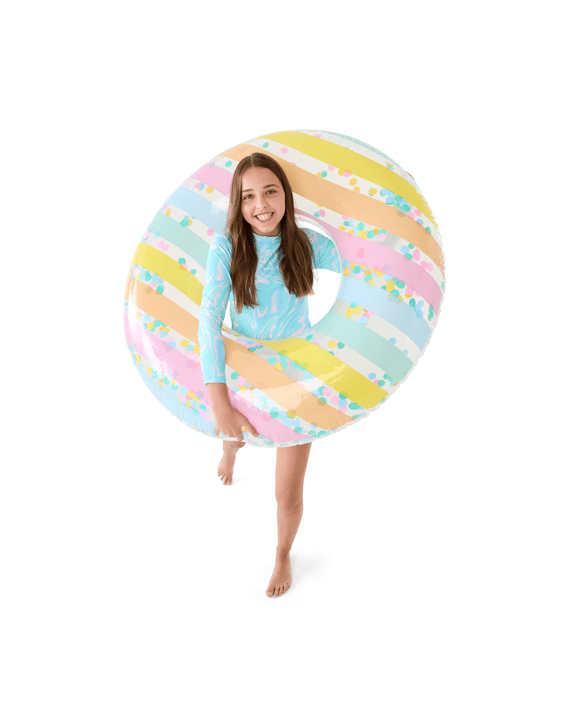Inflatable Stripe Swim Ring