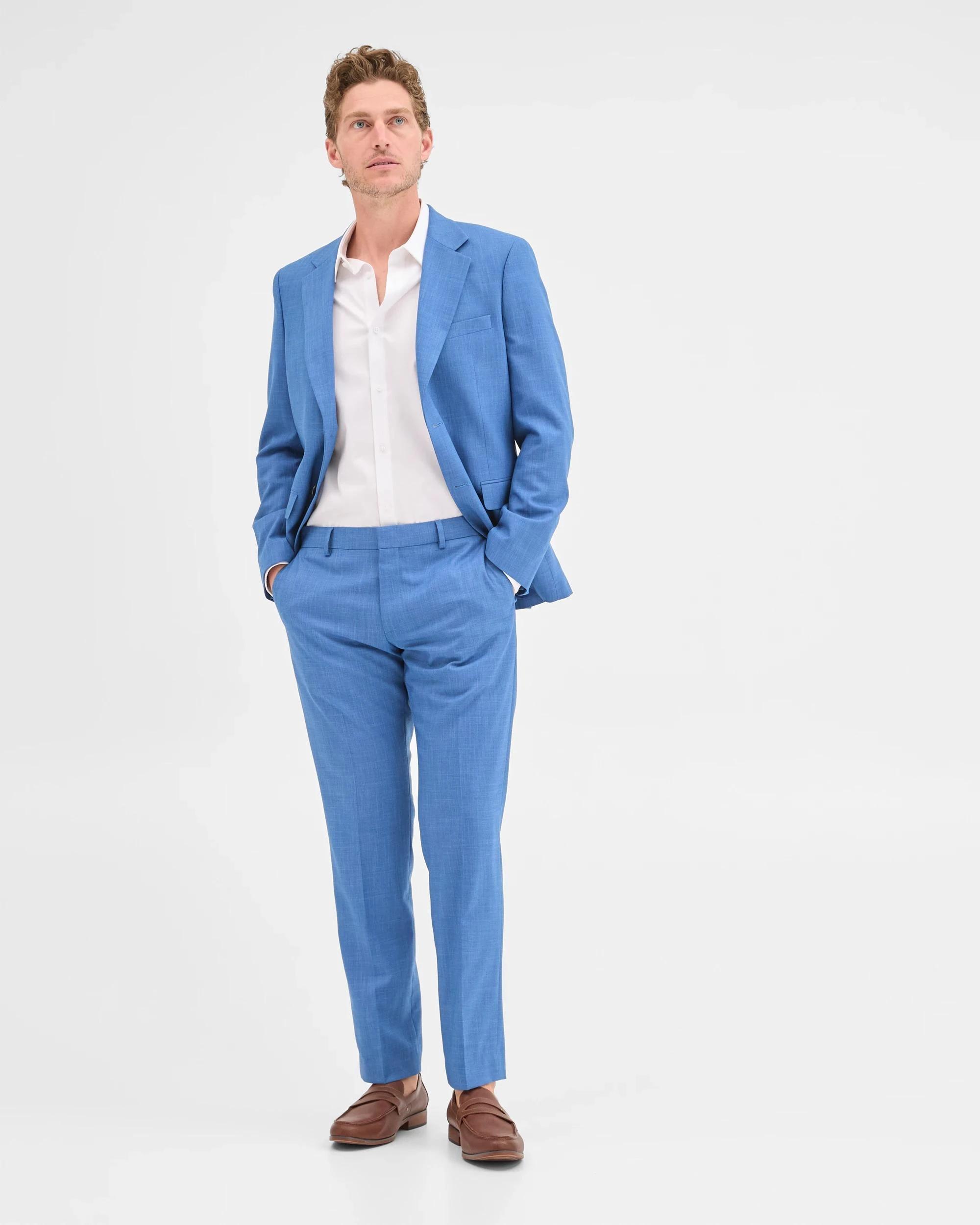 2 Tailored Suit Trouser - Preview BLUE, 2 of 8