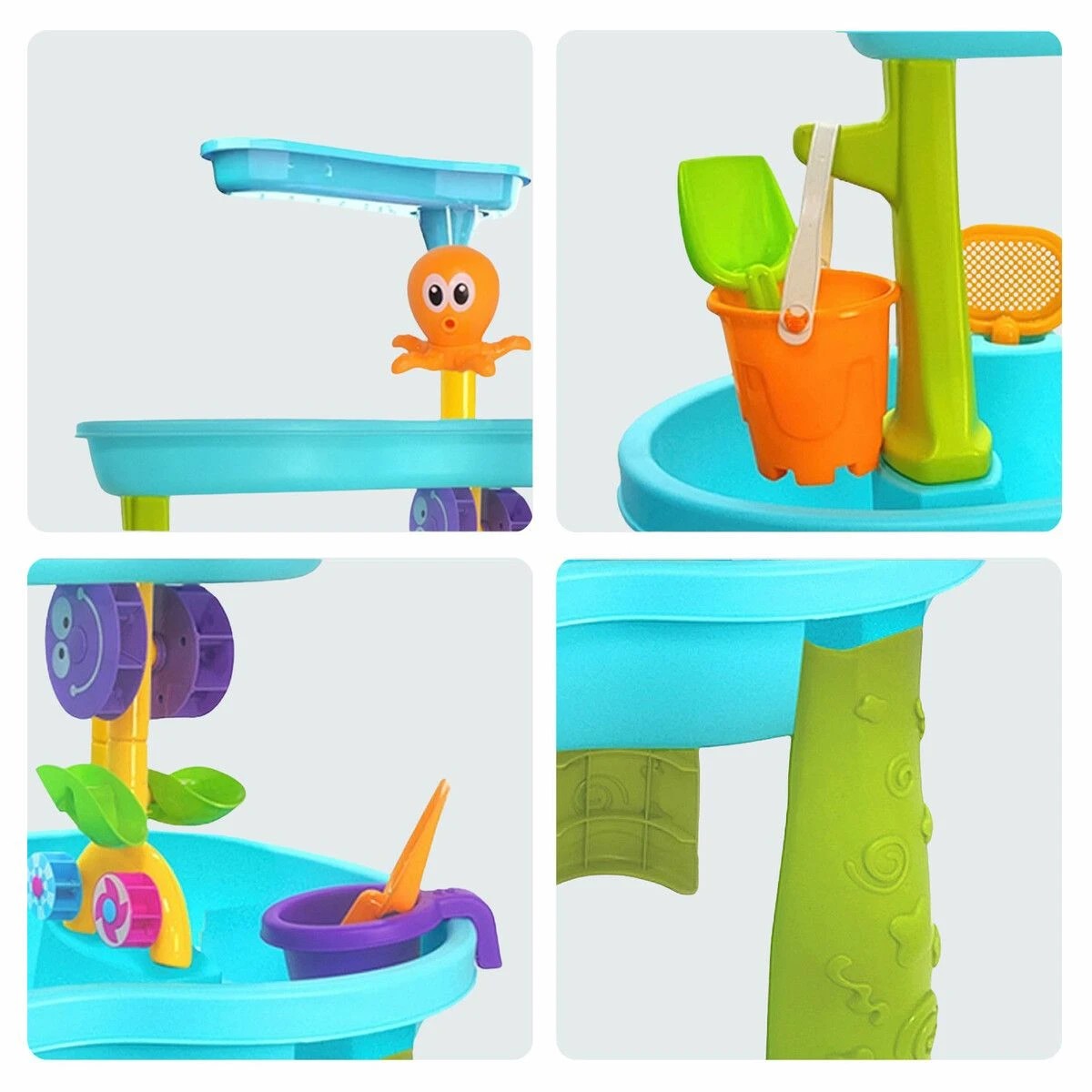 2 AUSWAY Waterfall Water Table Sand Pit Play Ground Activity Centre, 2 of 3