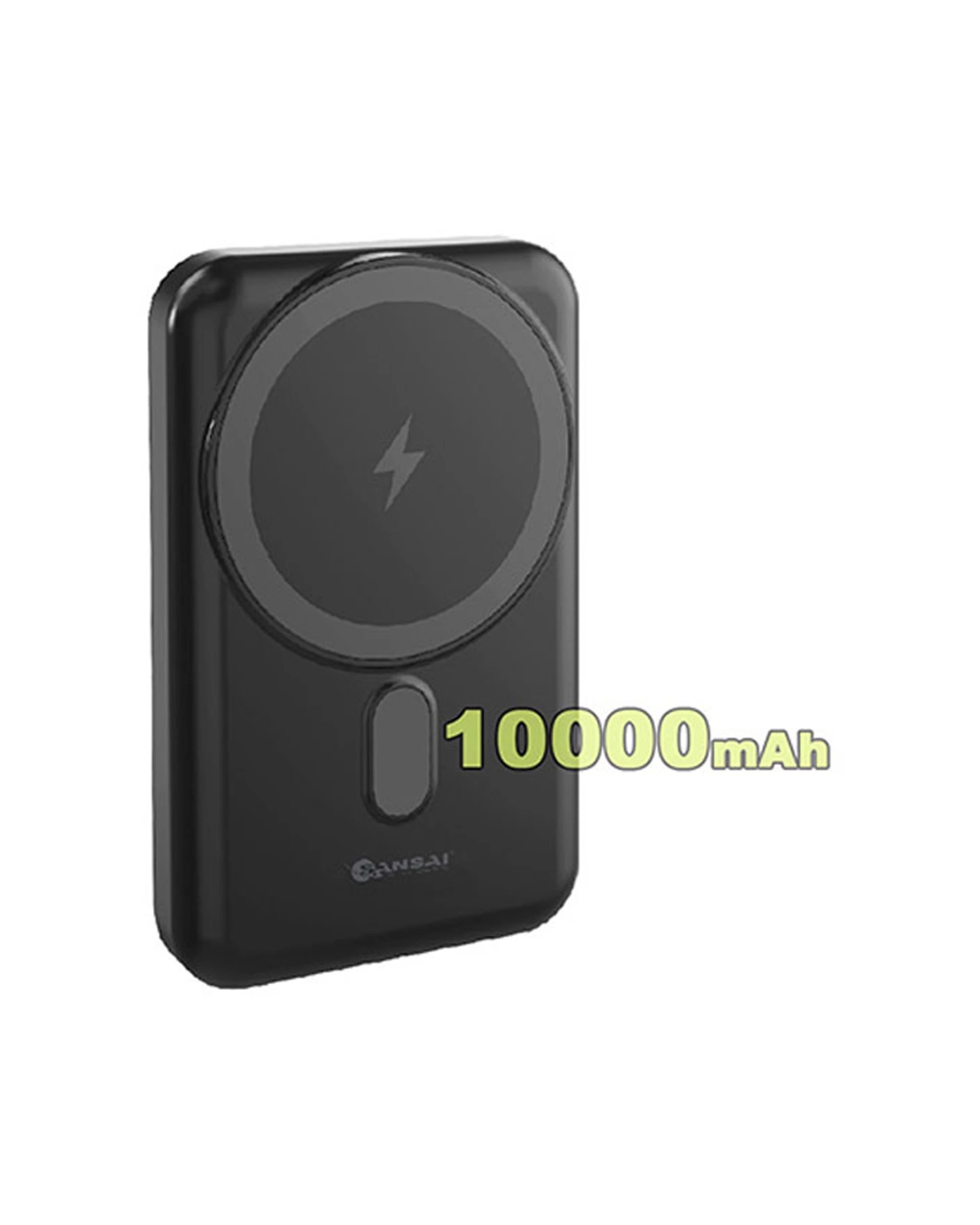 3 Sansai Power Bank USB-C 10000mAh 22.5W with Kickstand LED 11x7 cm - Assorted, 3 of 5