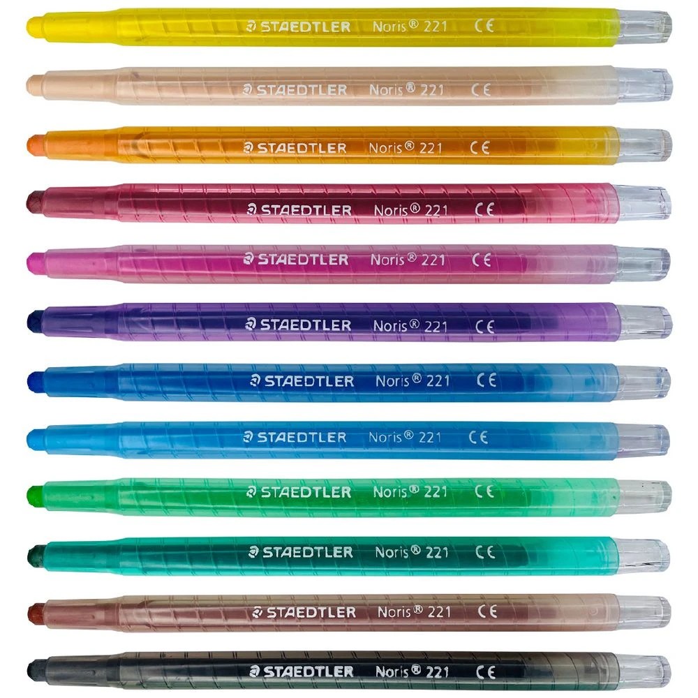2 Staedtler Noris Twistable Crayons 12 Pack, 2 of 8