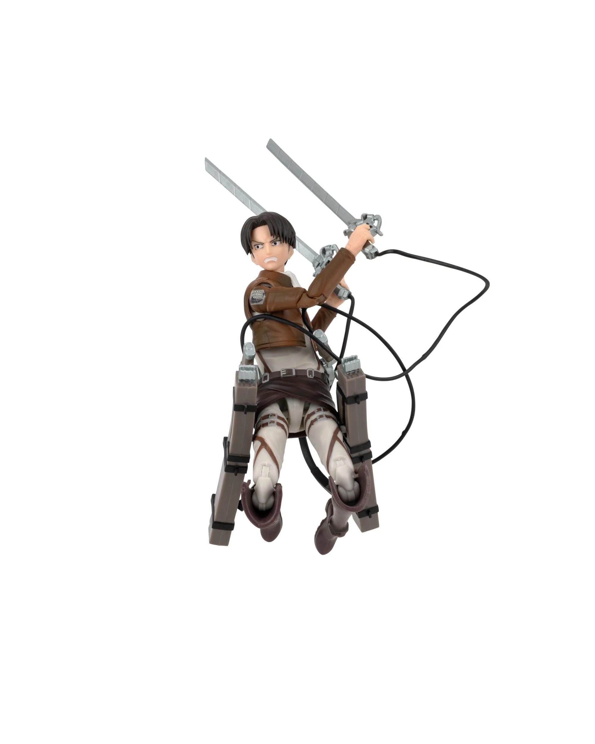 5 Total Anime Attack on Titan Levi Ackerman 6.5 inch Scale Action Figure, 5 of 7