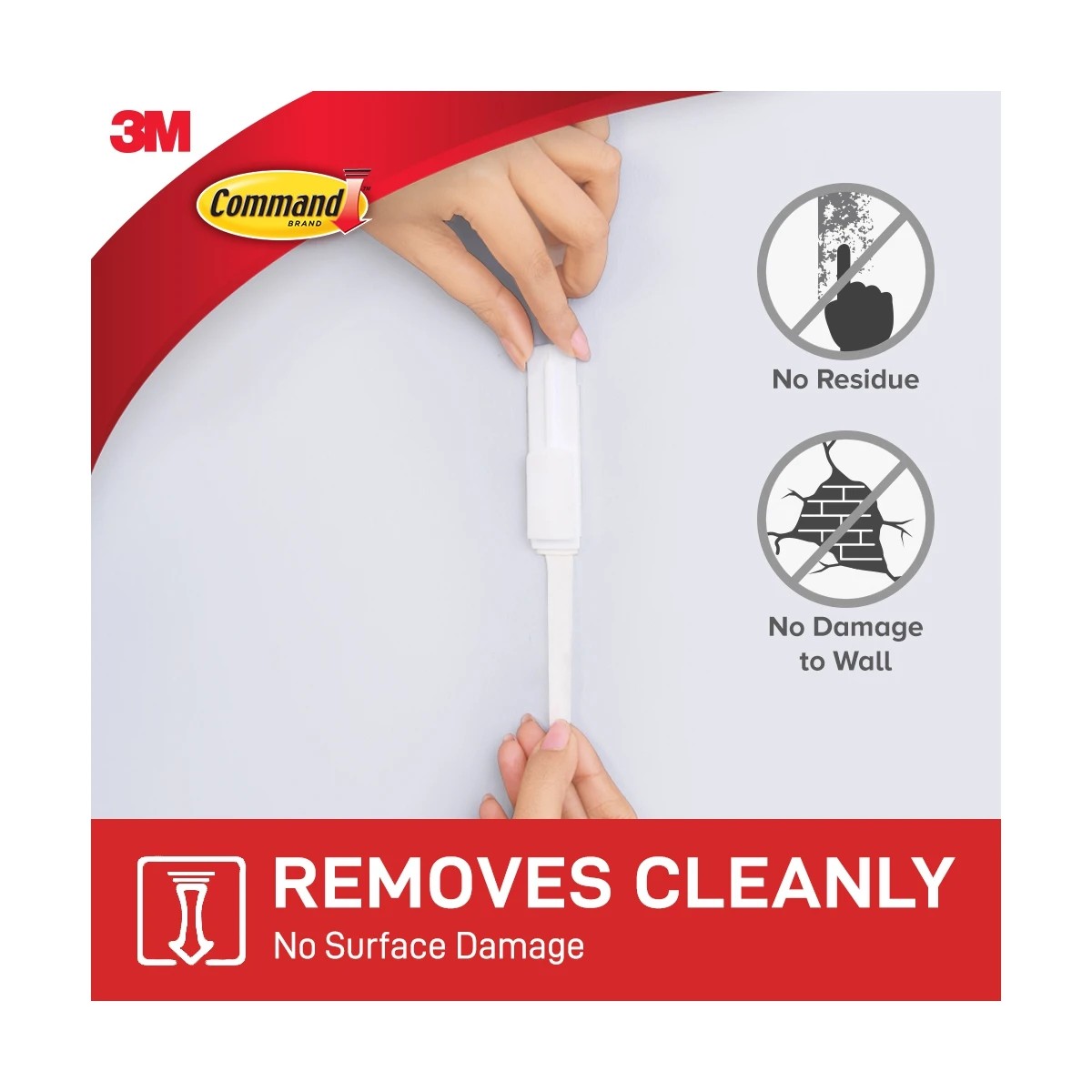 4 Command Mounting Hook Large Value Pack - White, 4 of 5