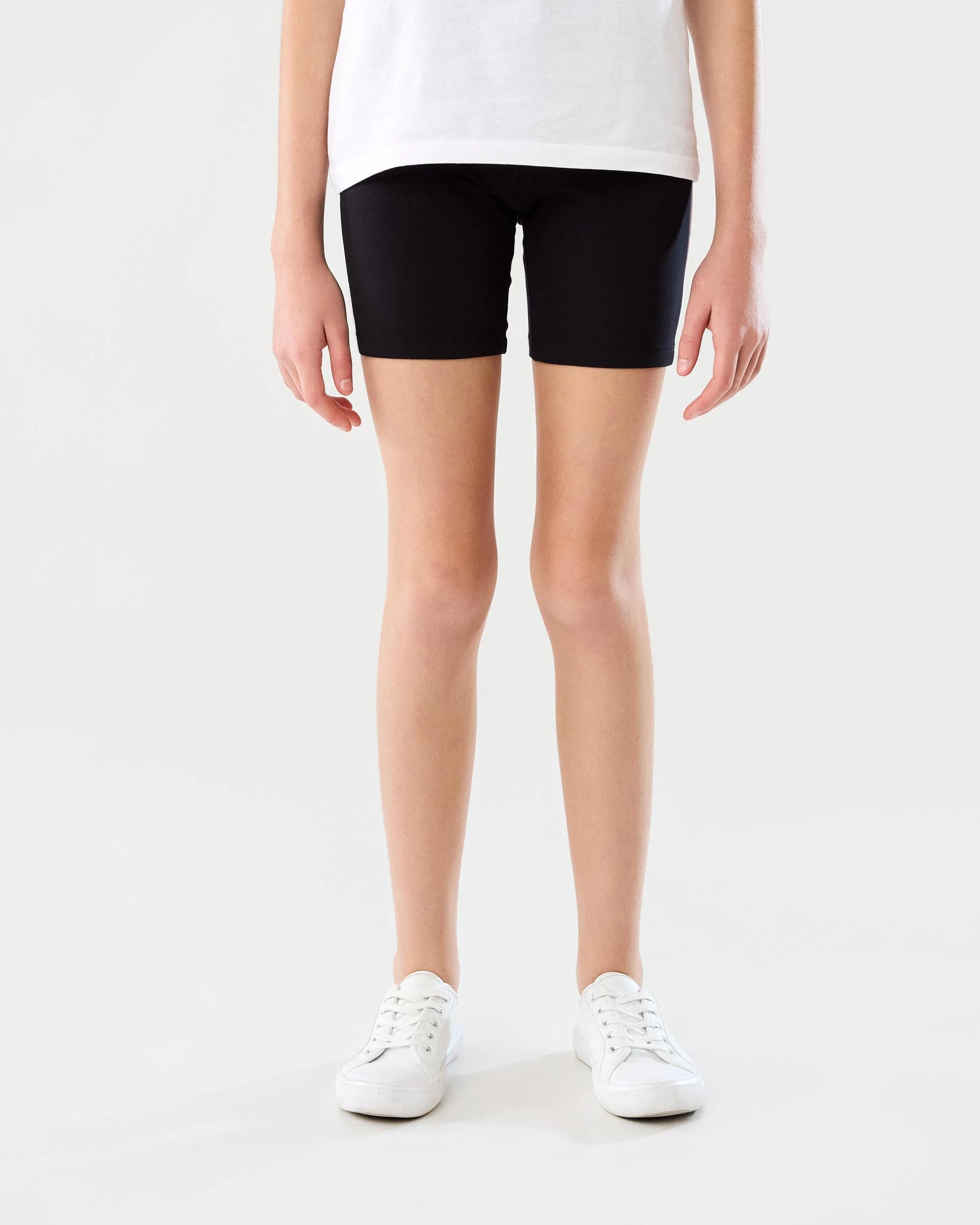 1 Side Piping Bike Shorts Black, 1 of 6