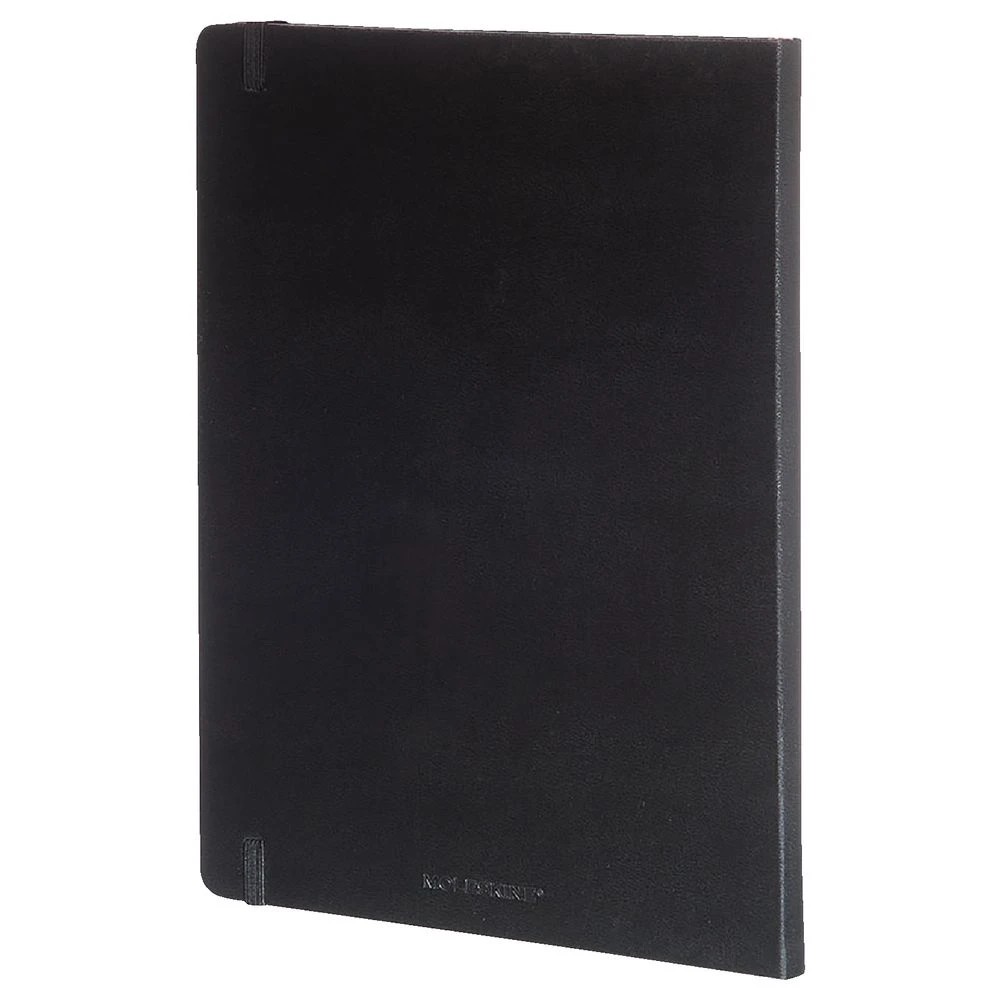 6 Moleskine Hardcover Plain XL 192pg Notebook Black, 6 of 6