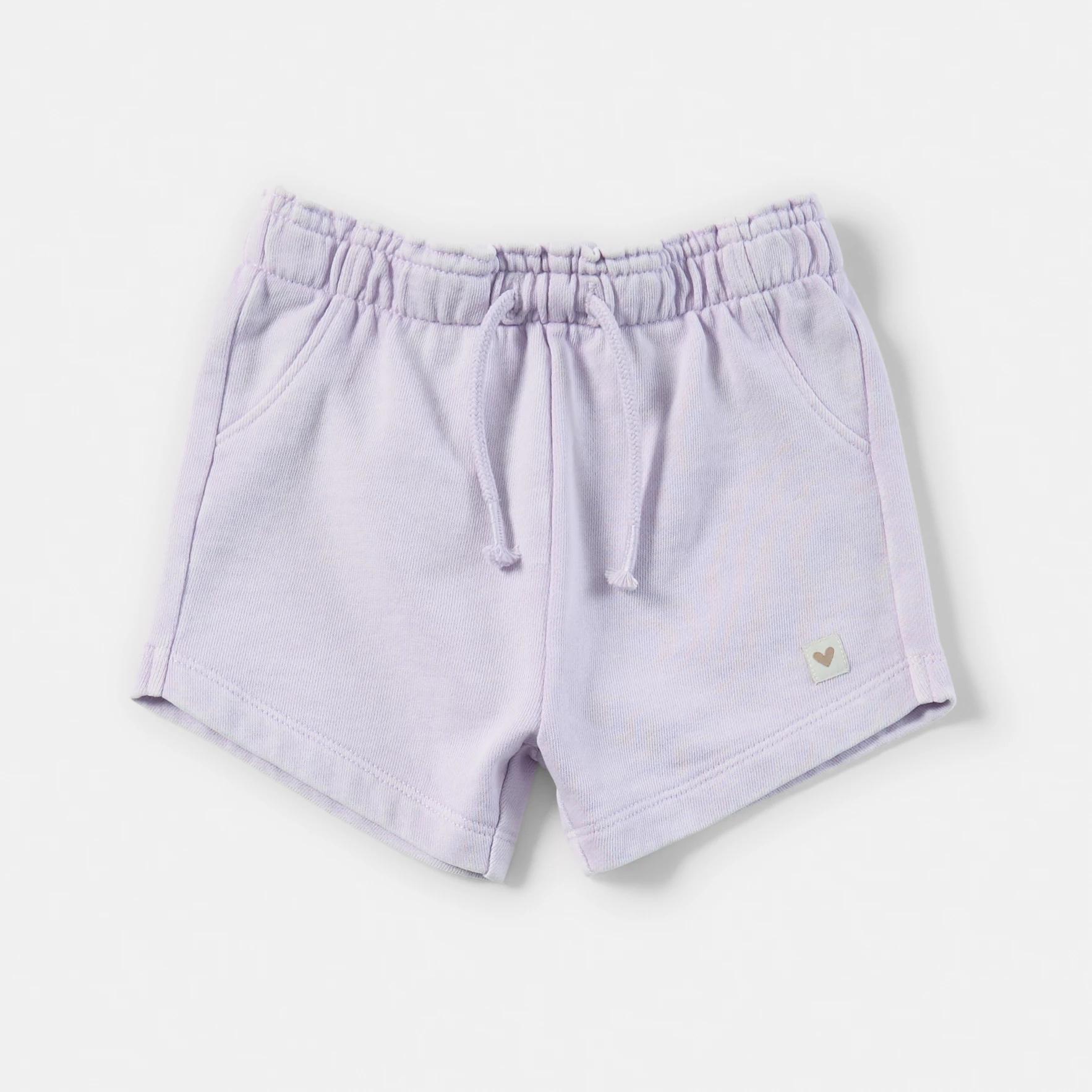 1 Paperbag Waist Shorts PASTEL LILAC, 1 of 3