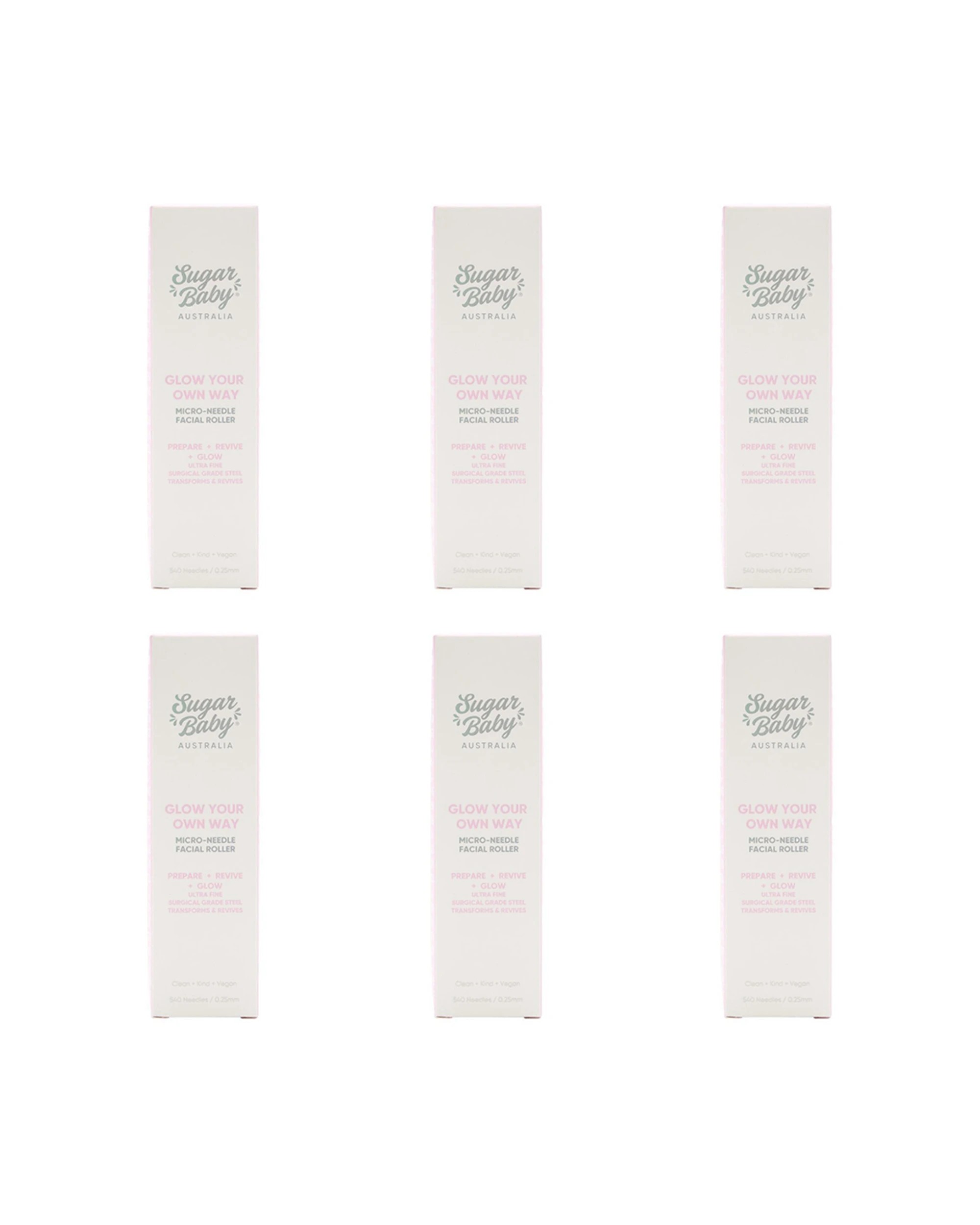 1 Sugar Baby Glow Your Own Way Micro Needle Facial Roller 6PK - Multi, 1 of 4