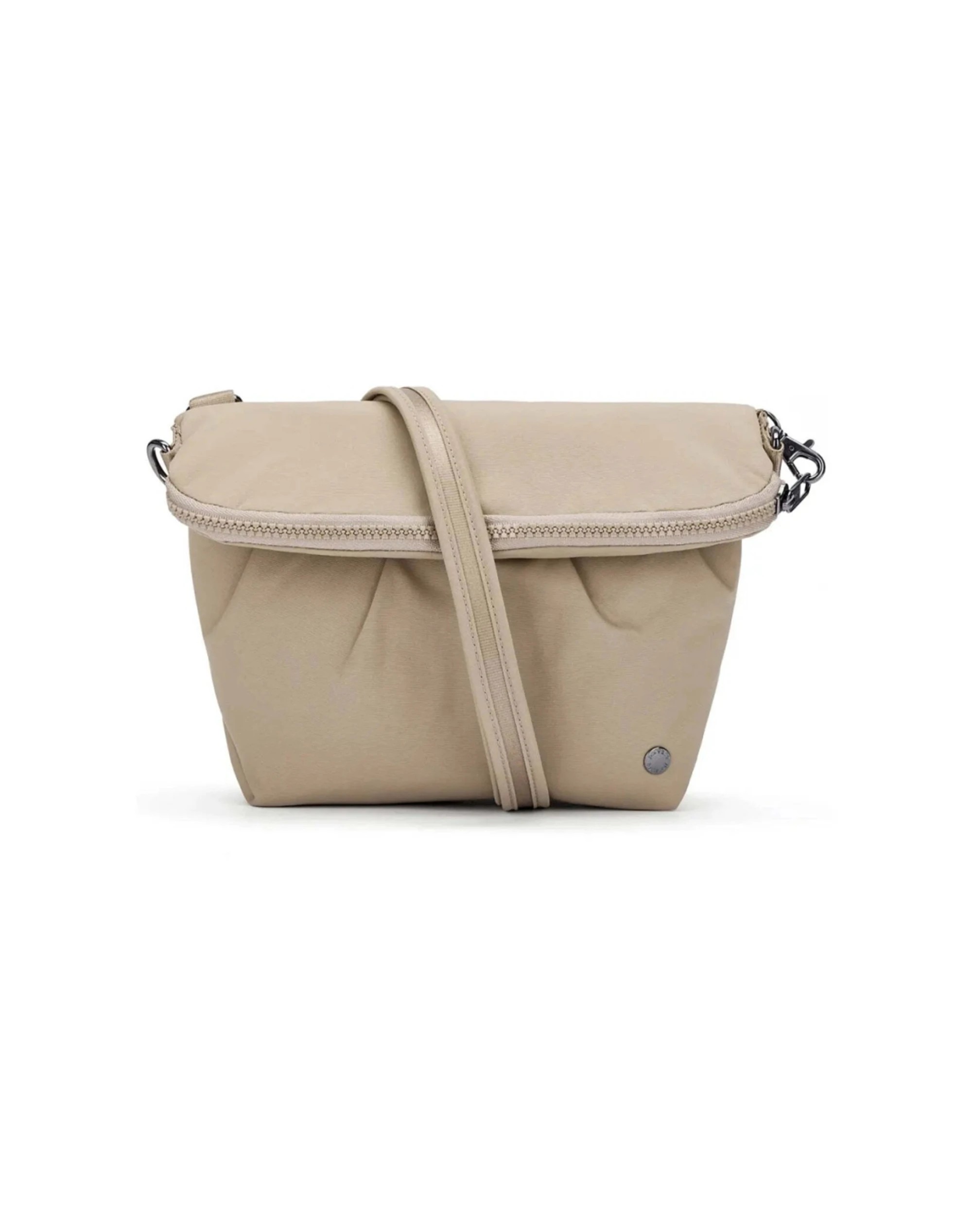1 Pacsafe Citysafe CX Anti-Theft Convertible Crossbody Bag Expandable RFID Taupe - Natural, 1 of 8