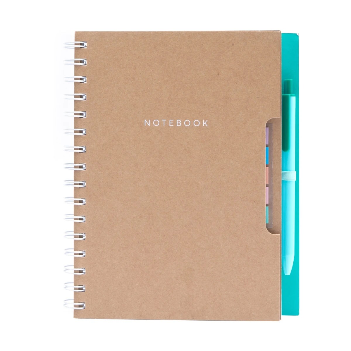 1 A5 Spiral Notebook with Memo and Pen, 1 of 6