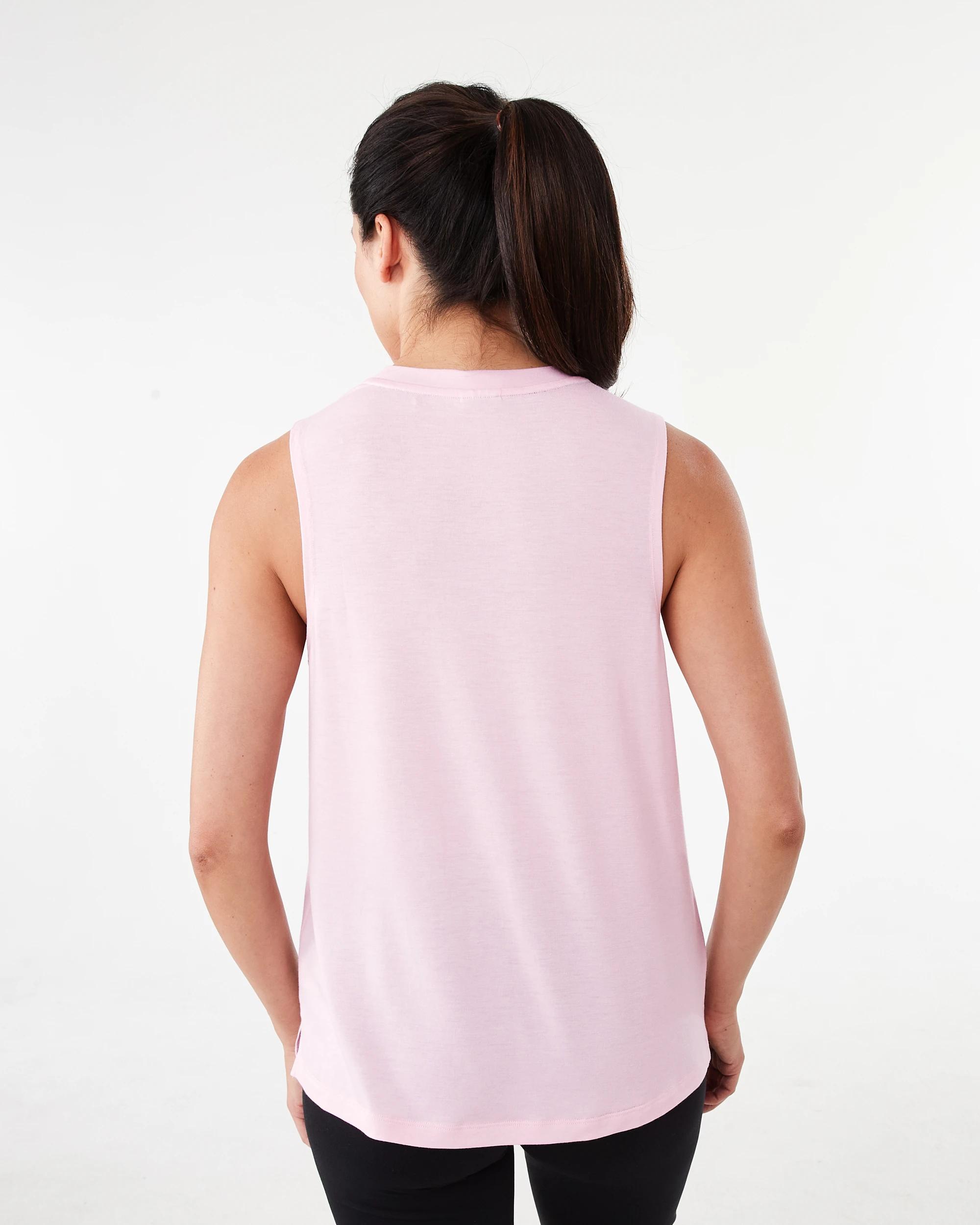3 Everlast Womens Luxe Muscle Tank Fairy Flos, 3 of 6
