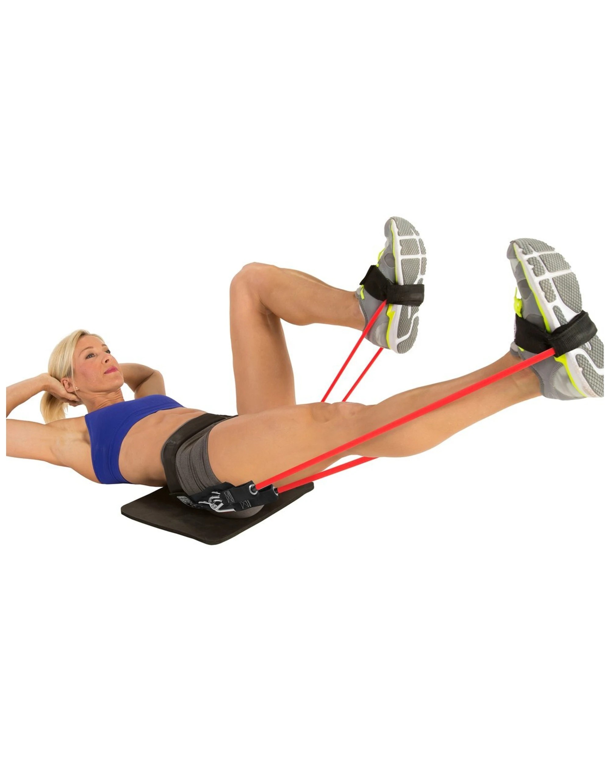 2 GoFit Glute Blaster Belted Tube Resistance Trainer With Workout Guide Set - Multi, 2 of 5