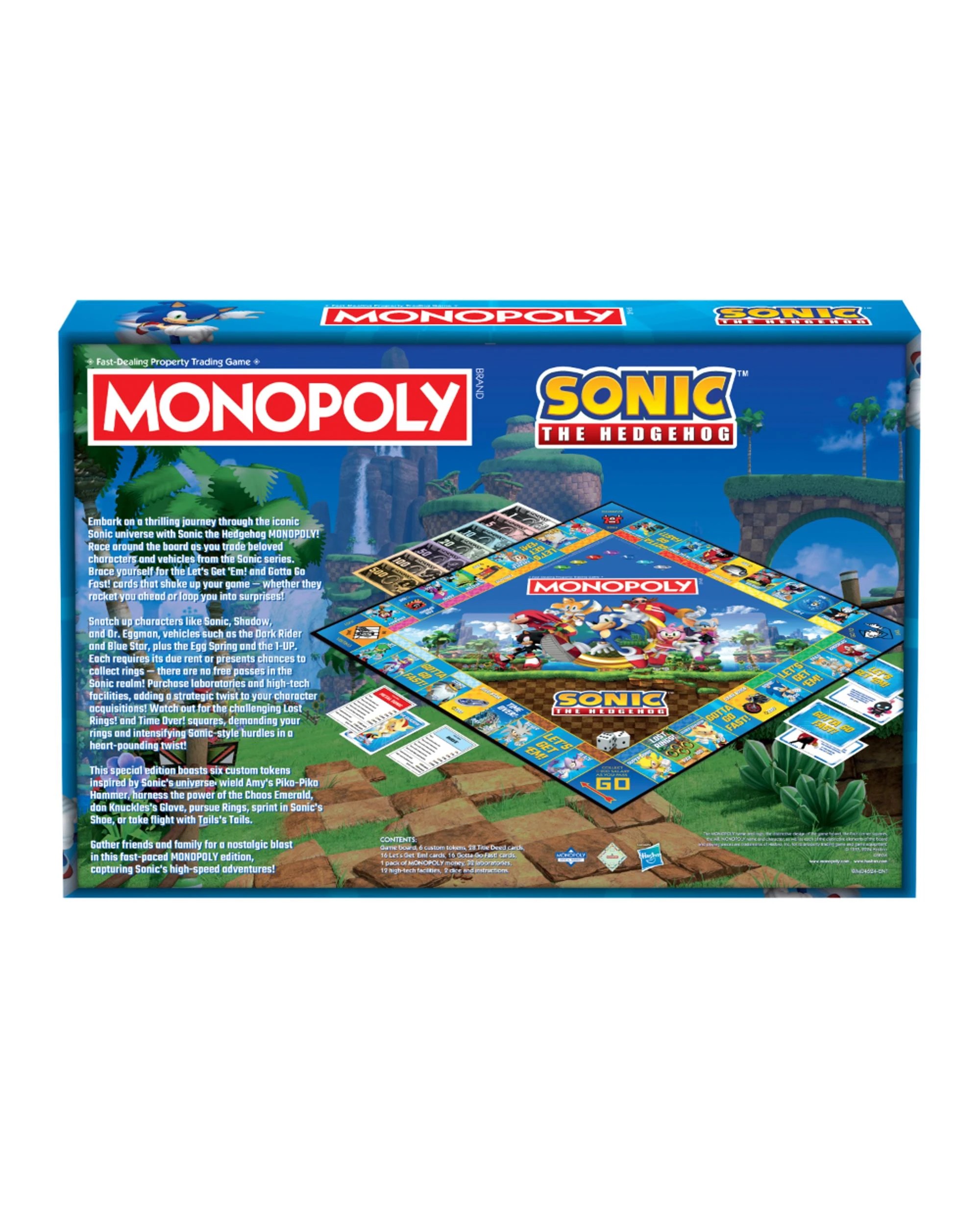 6 Monopoly Sonic the Hedgehog Edition Board Game, 6 of 6