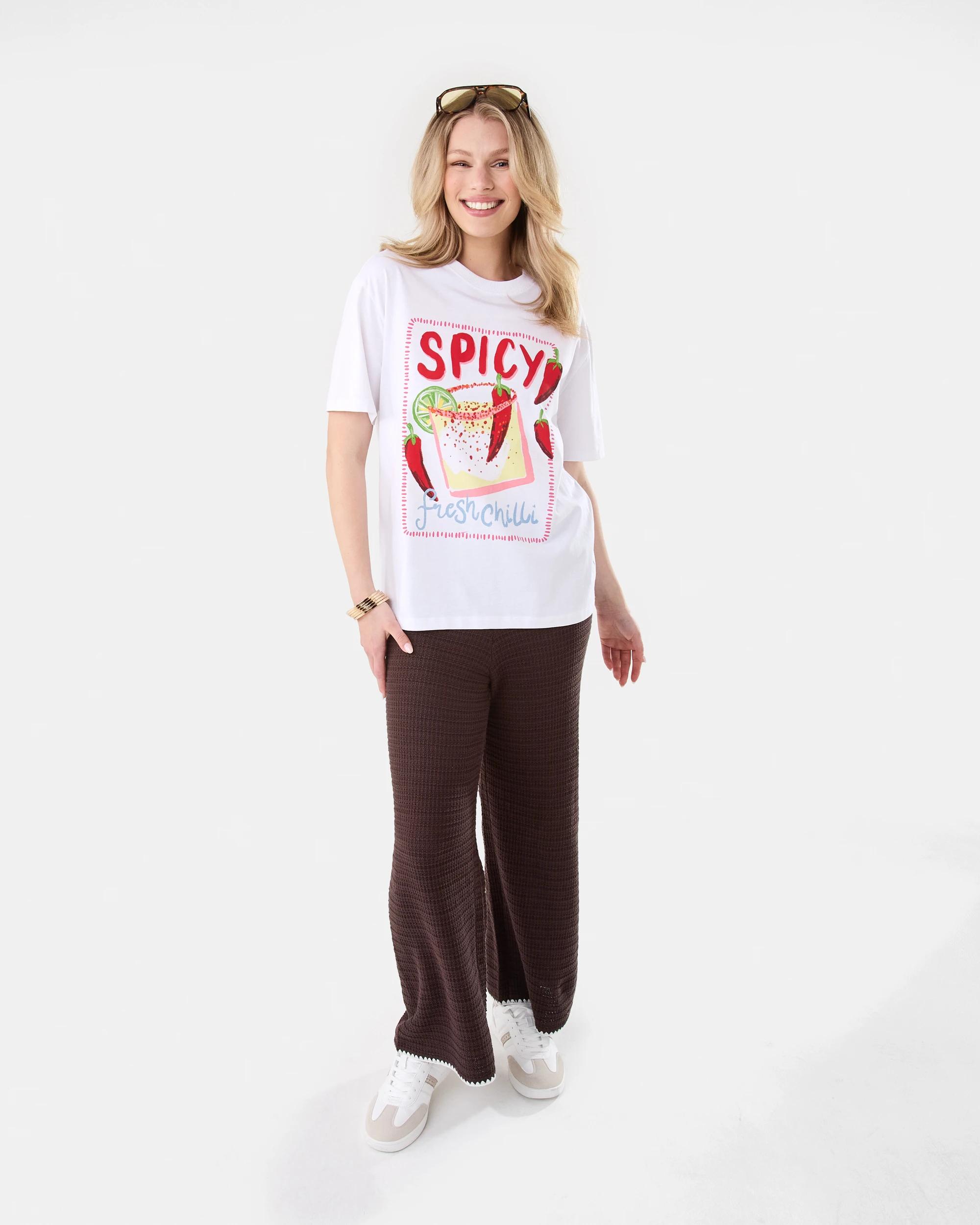 2 Crochet Trim Pants Melt Brown, 2 of 6