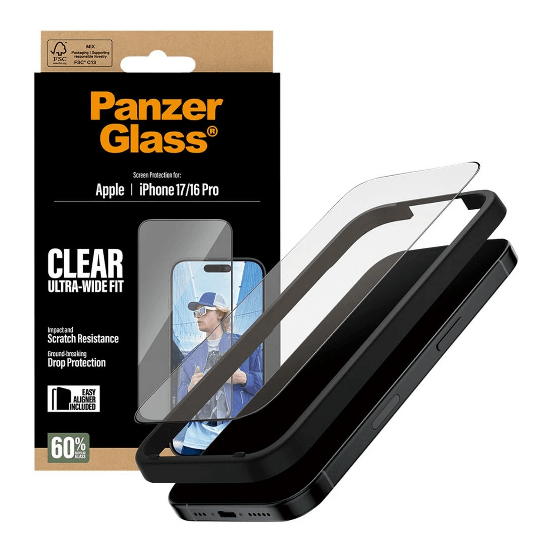 3 Panzer Glass Screen Protector iPhone 17, 3 of 4