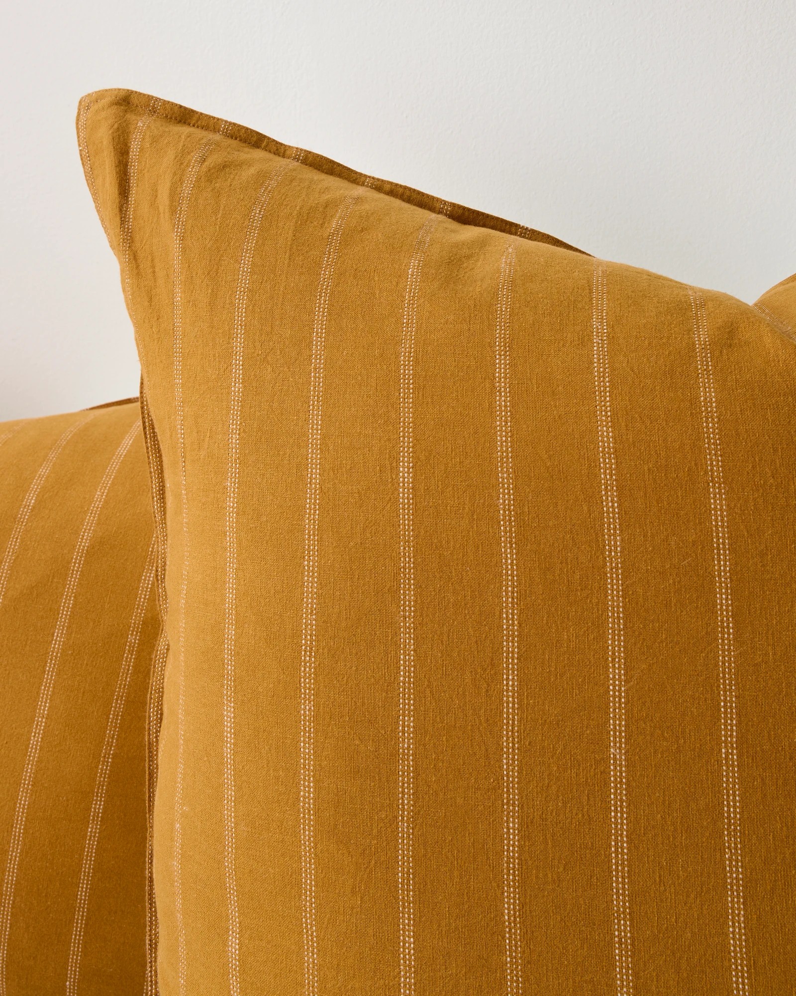 3 Target Adelle Stripe Linen/Cotton European Pillowcase - One Size - Yellow, 3 of 6