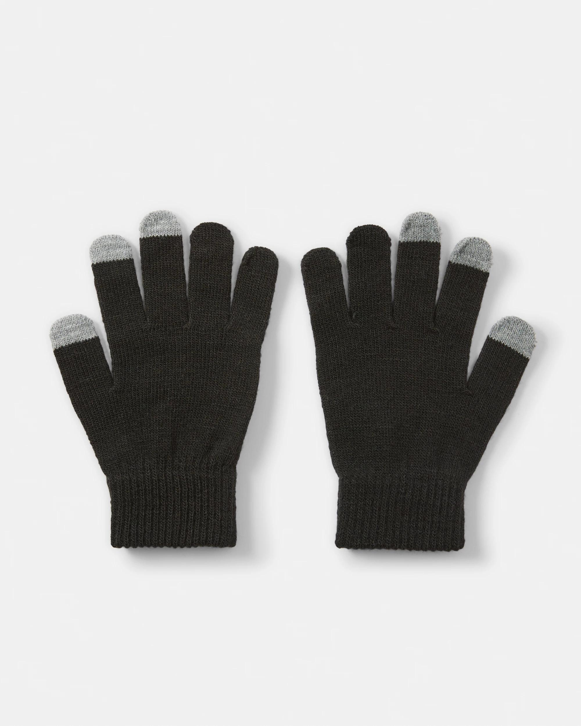 2 Touchscreen Gloves Black, 2 of 3