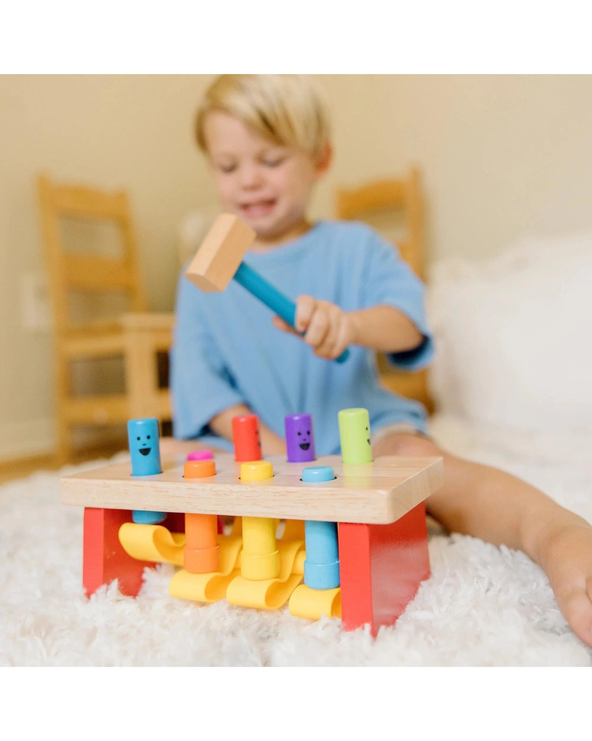 8 Melissa and Doug Deluxe Pounding Bench, 8 of 9