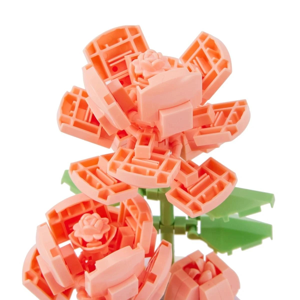 6 Mini Blocks Flower Series: Mini Flower Pot Playset - Assorted, 6 of 10