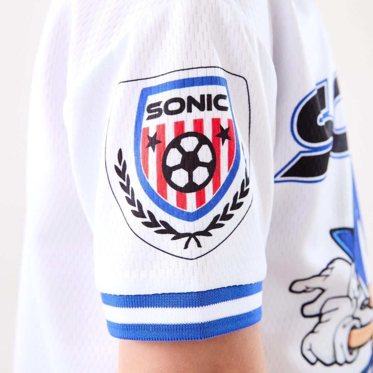 5 Oversized Sonic License Mesh T-shirt SONIC PLAYS SOCCER, 5 of 8
